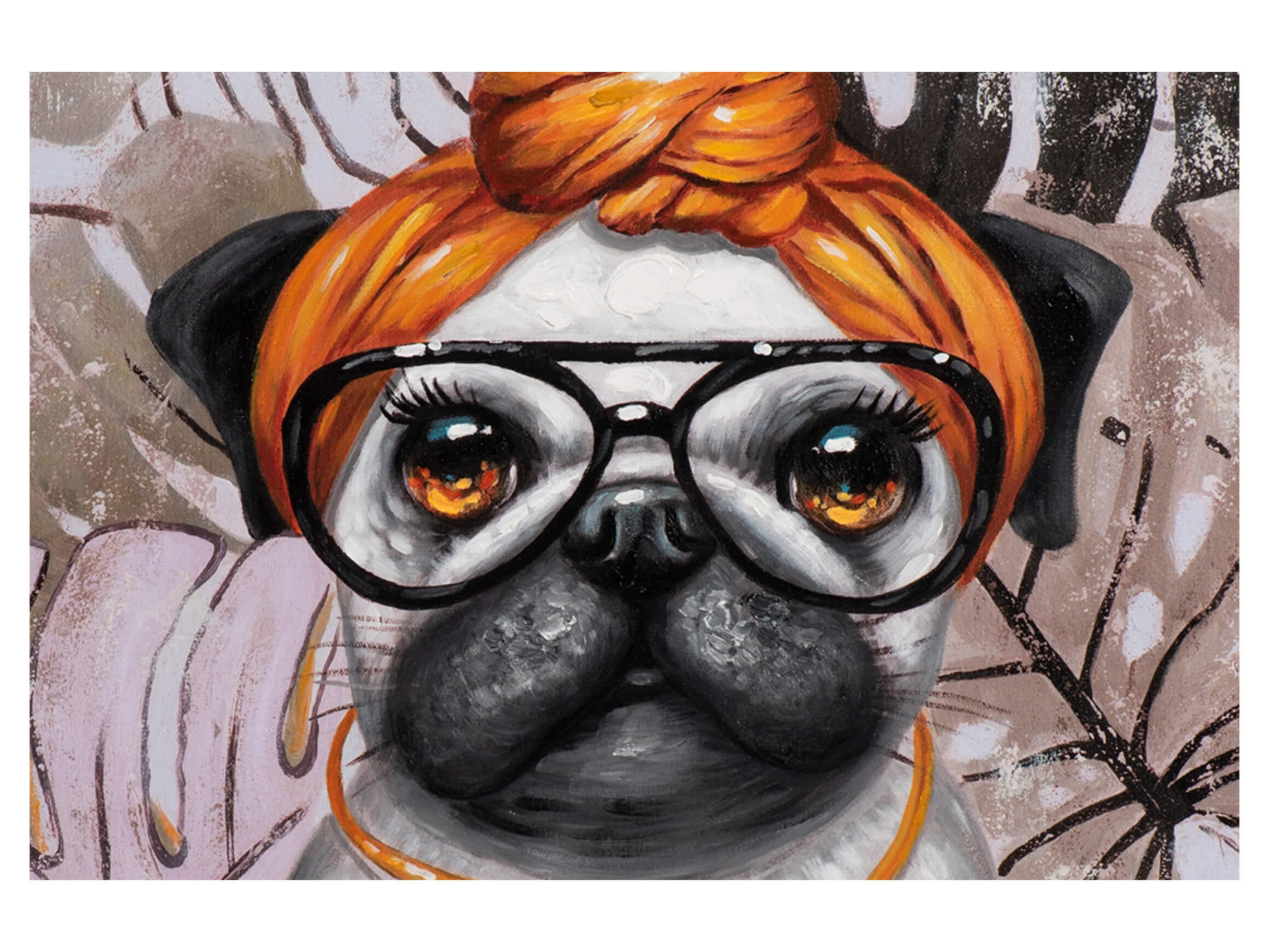 Bild Mops mit Turban image LAND