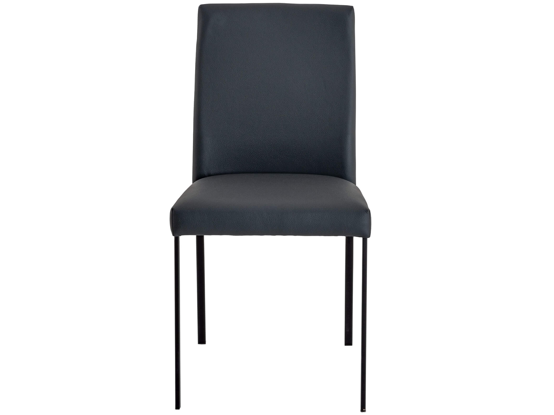 Stuhl Ambient Willisau / Farbe: Anthrazit / Bezugsmaterial: Leder