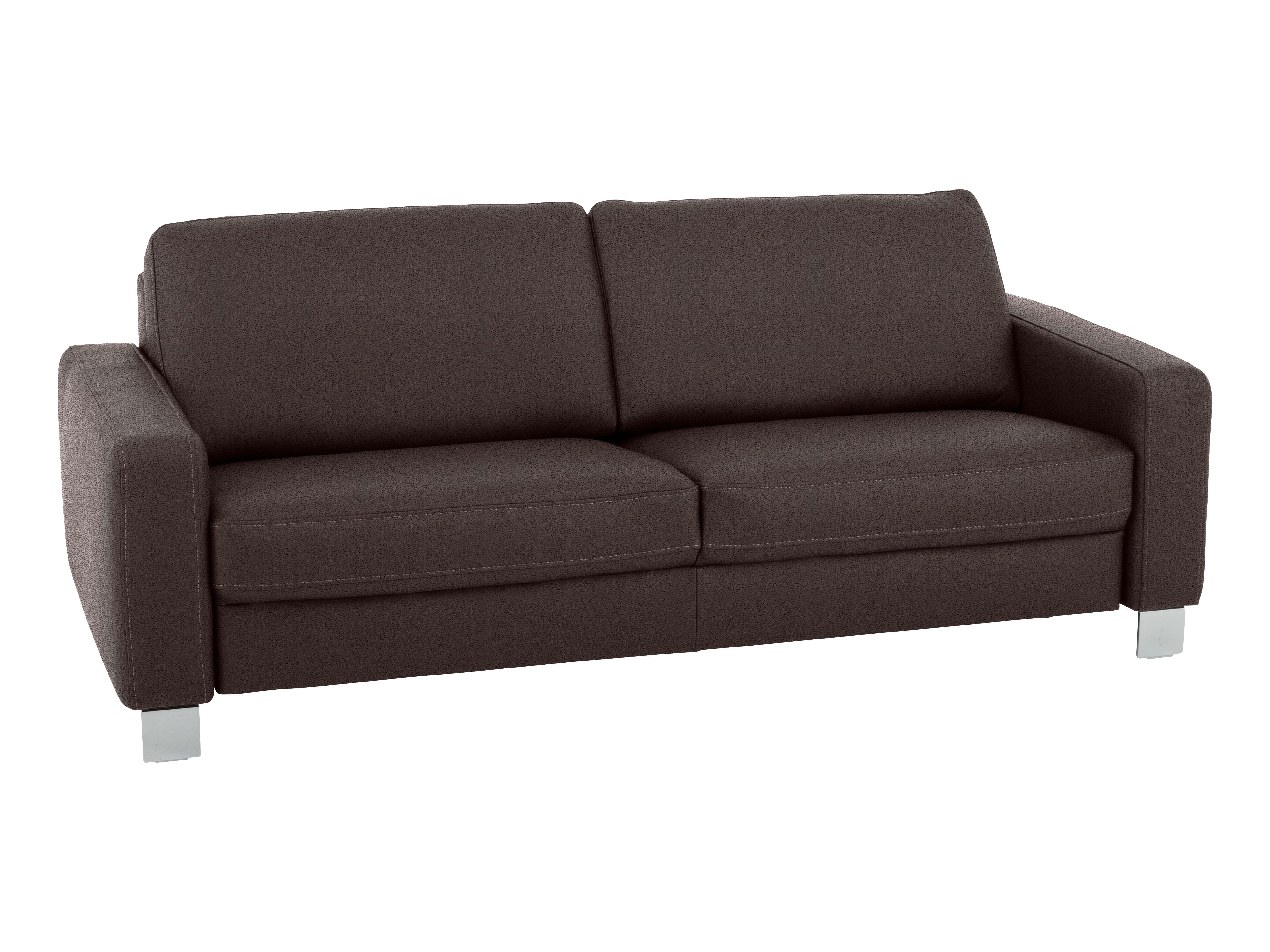 Sofa Shetland Basic B: 214 cm Polipol / Farbe: Slate / Material: Microfaser Basic