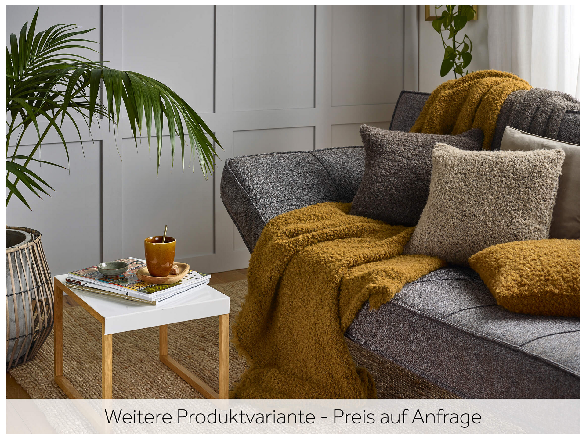 Plaid Duke Hellbraun 140x200 cm Sander AG Plaid Duke Hellbraun 140x200 cm Sander AG