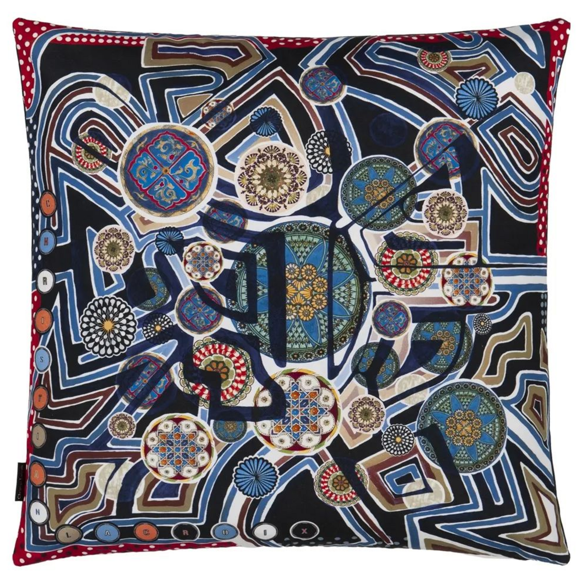 Kissen Omnitribe - Azur Designers Guild / Farbe: Mehrfarbig von Christian Lacroix Kissen Omnitribe - Azur Designers Guild / Farbe: Mehrfarbig von Christian Lacroix