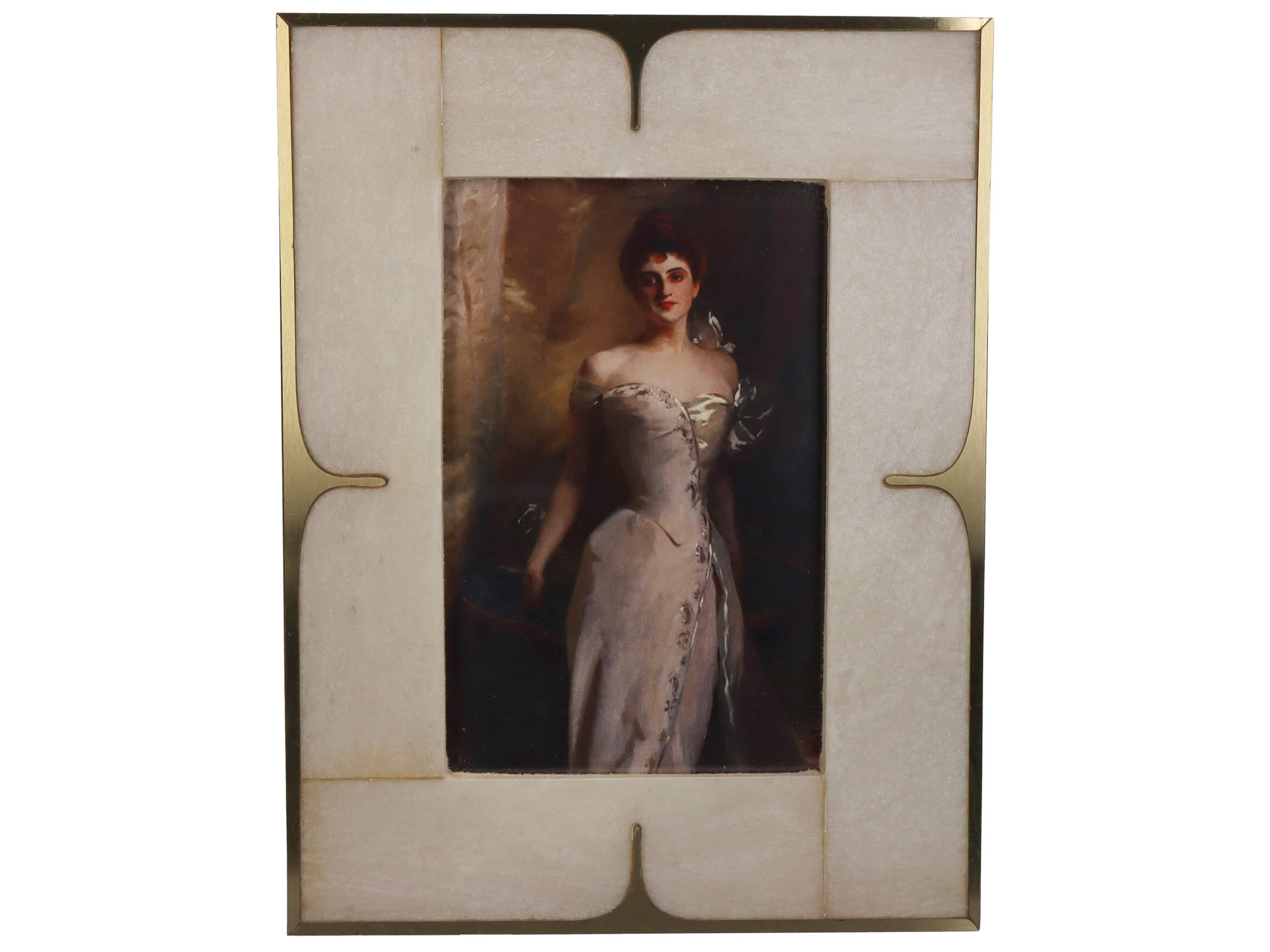 Fotorahmen Polyresin Beige B: 10 cm Kersten