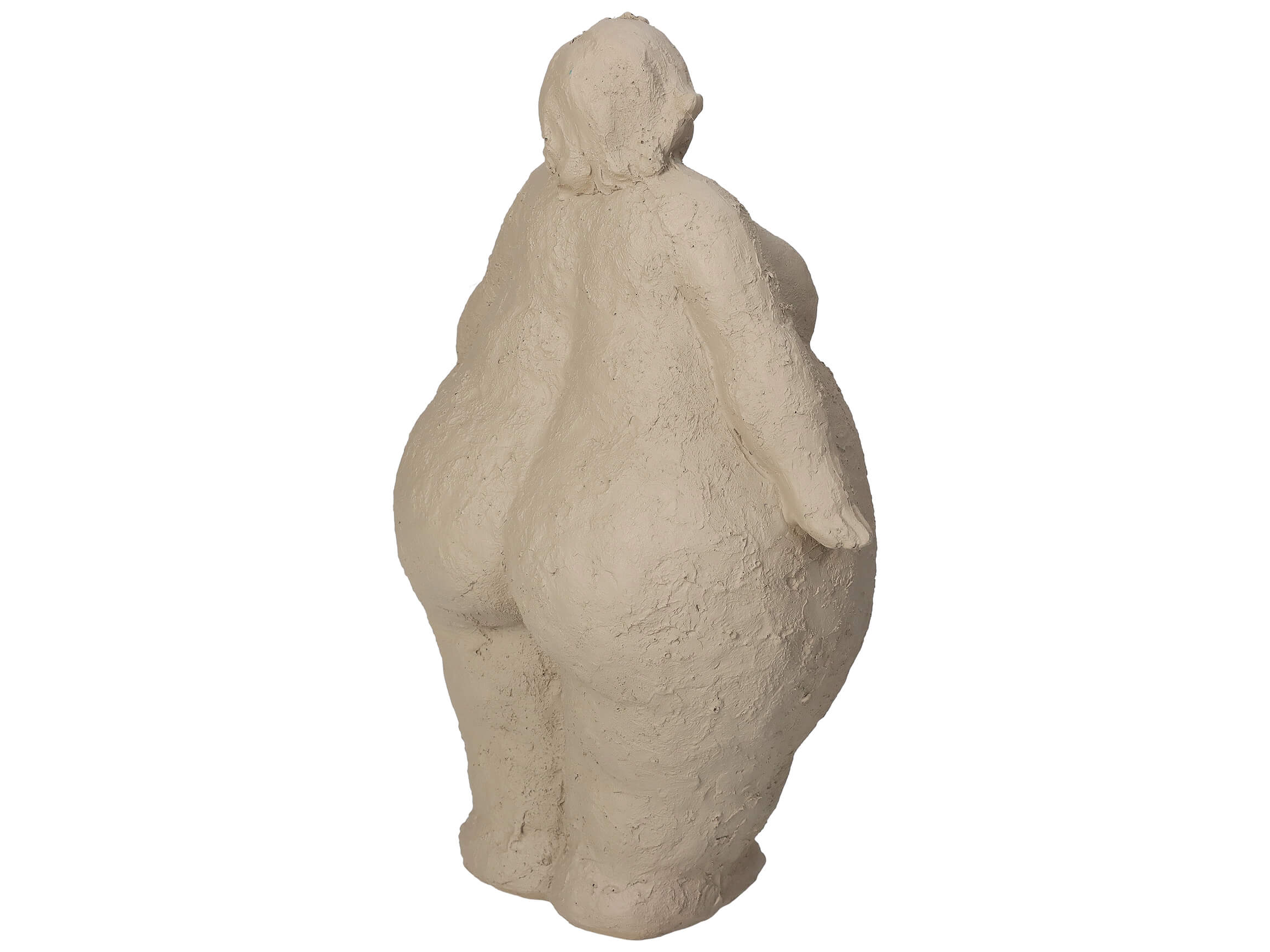 Figurine Big Woman Debout H : 26 cm Kersten / Couleur : Blanc
