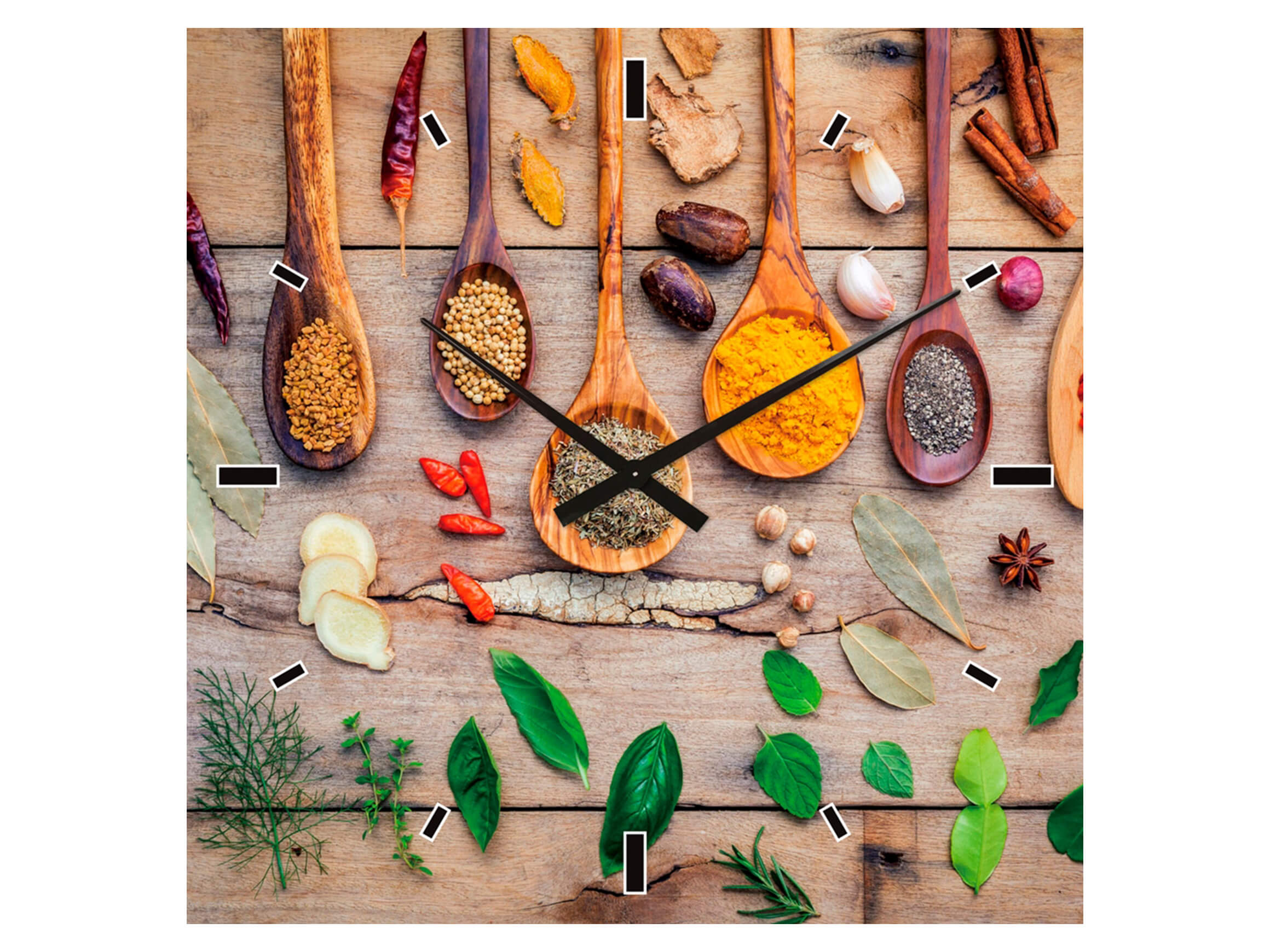 image LAND Wanduhr Gewürze 2  | Schubiger Möbel