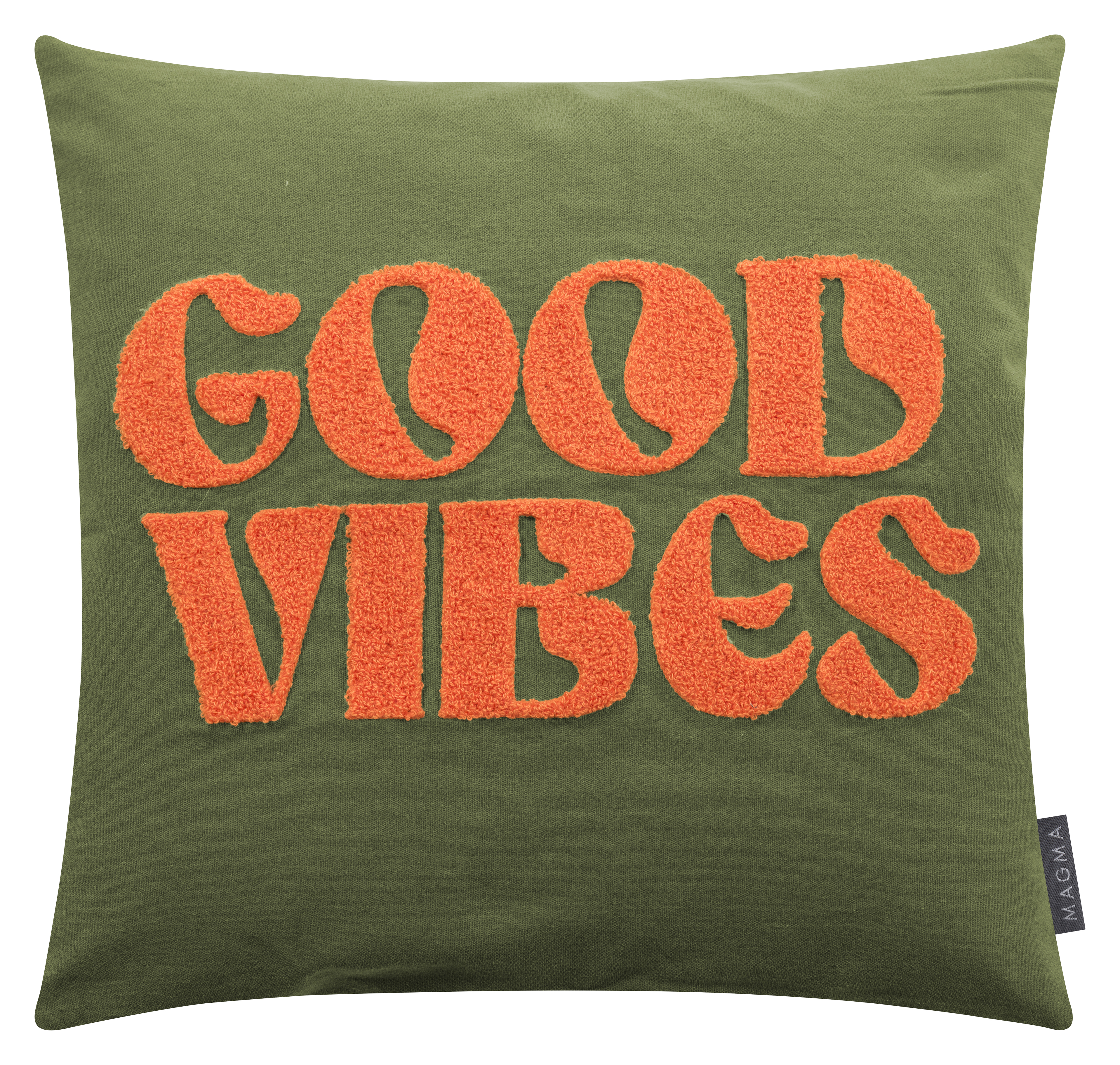 Kissenhülle Jolly Good Vibes 45x45 cm Magma"