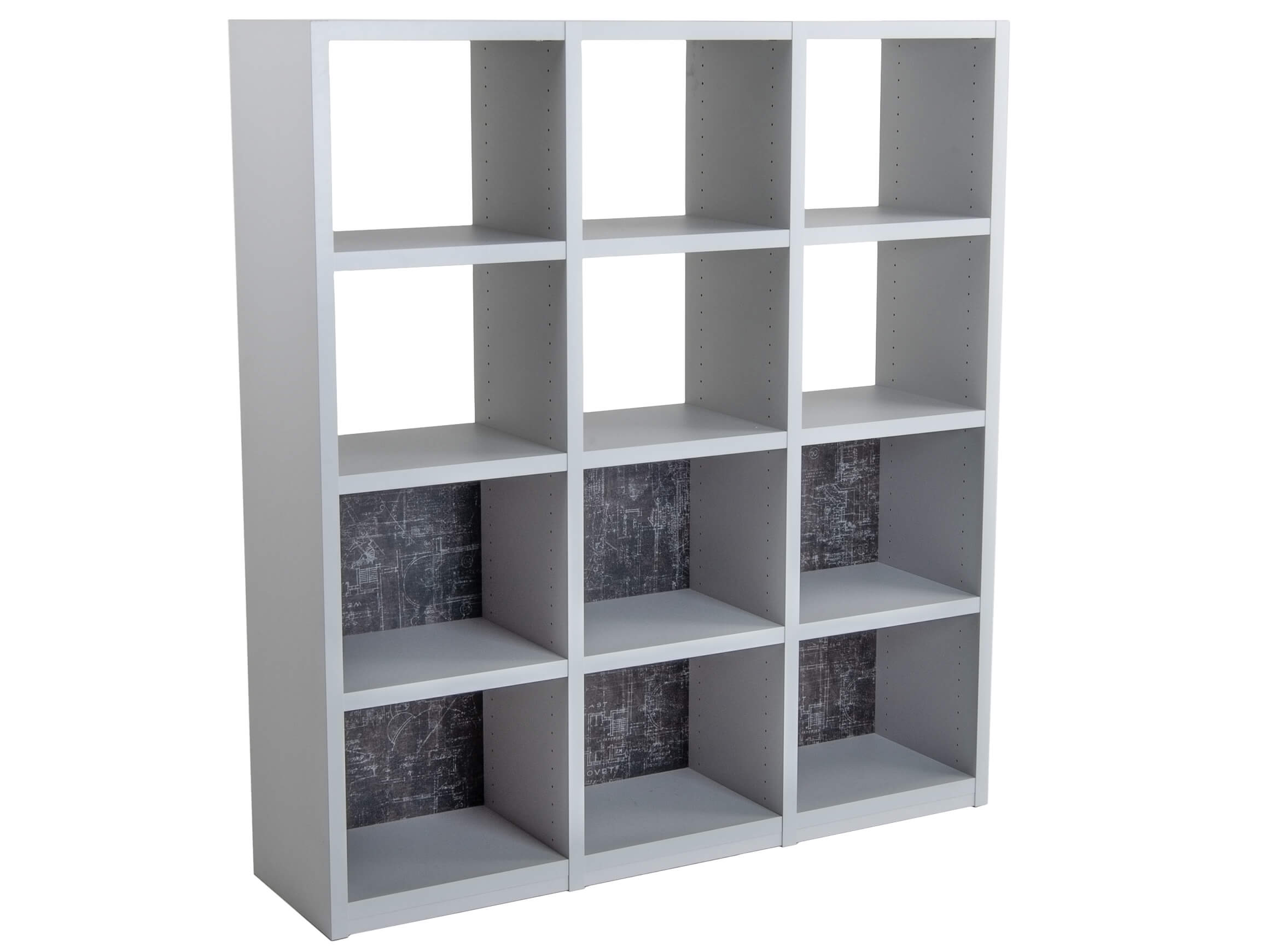 Karl Omlin Regal Window Grau | Schubiger Möbel