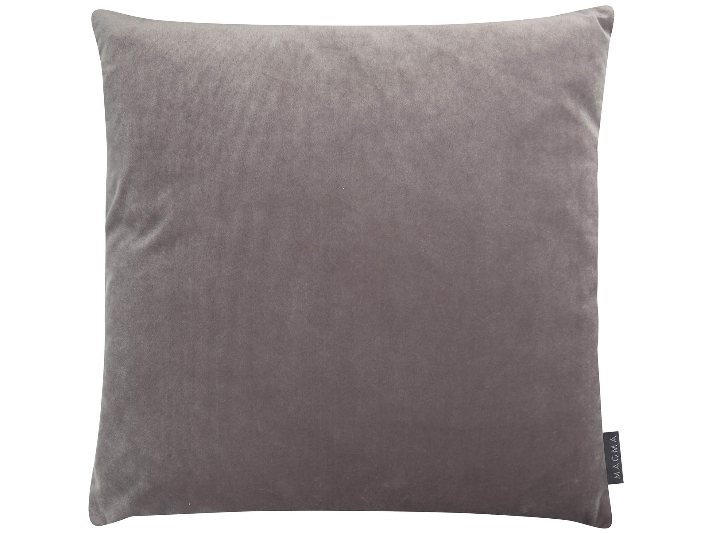 Magma Kissenhülle Samt Mittelgrau 50x50 cm Grau | Schubiger Möbel
