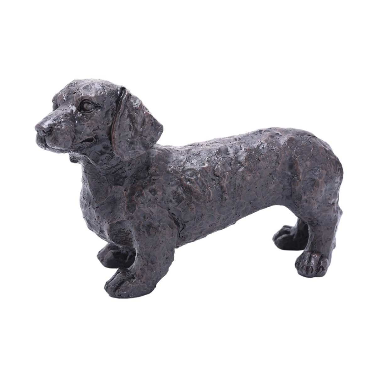 Decofinder Figur Dackel Schwarz Schwarz | Schubiger Möbel