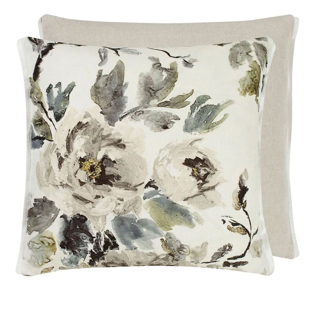 Zierkissen-Shanghai Garden, Grün, 60x60 cm-Designers Guild