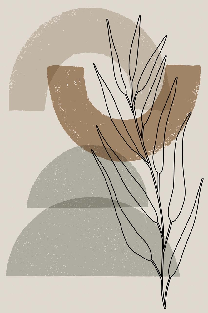 Kunstdruck Nature Shapes image LAND