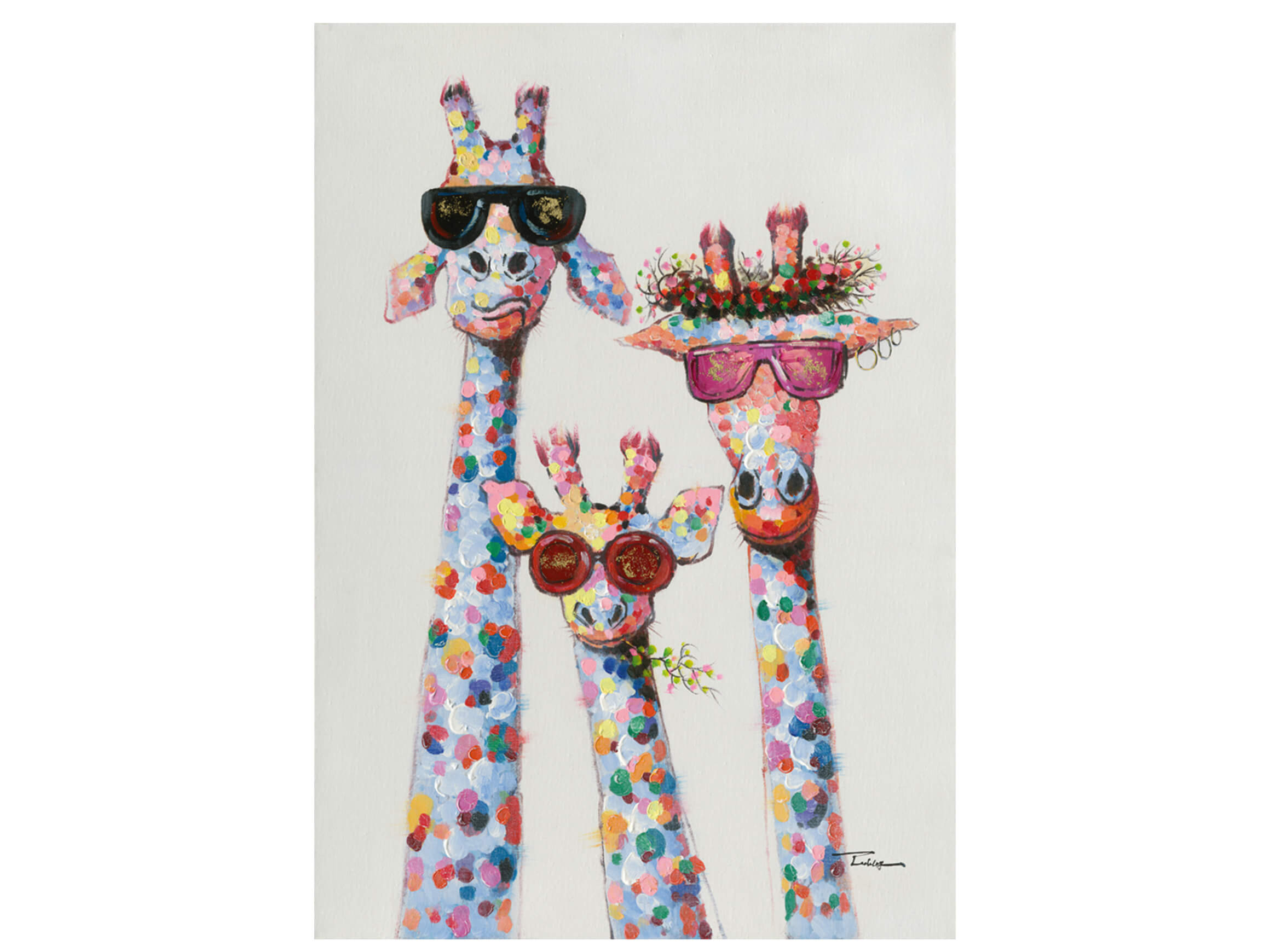 Bild Giraffen am Morgen image LAND