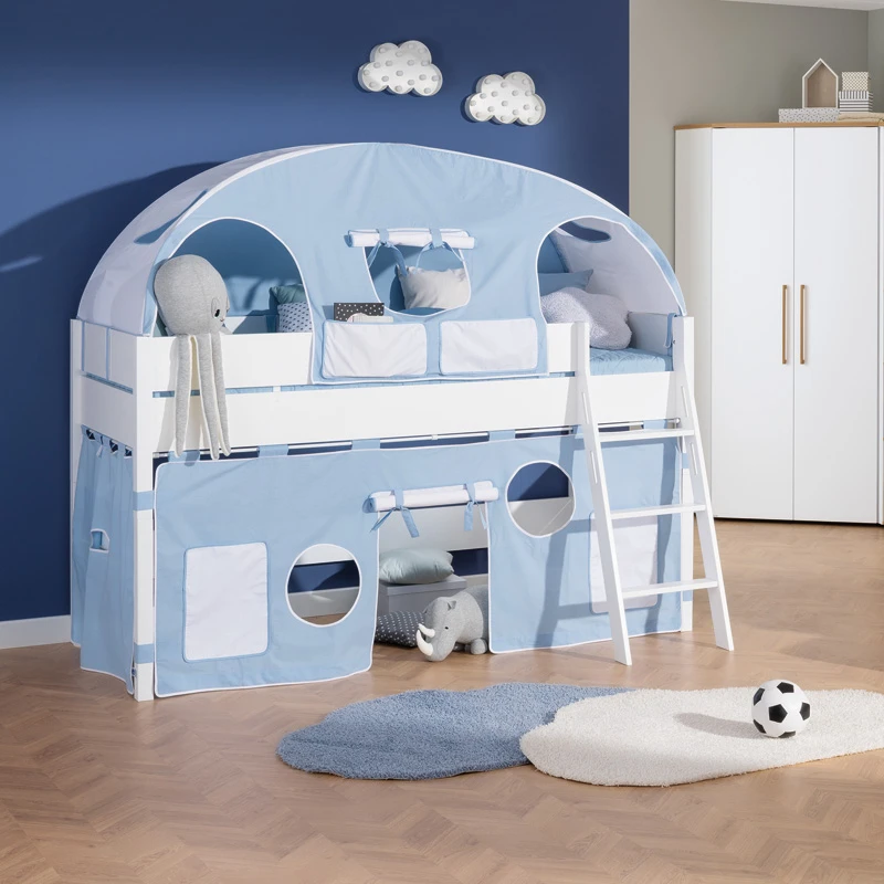 Spielbett Tiago von Paidi / Farbe: Kreideweiss / Grösse: 106 x 210 cm
