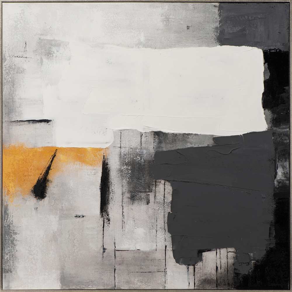 image LAND Bild Big White Brushstroke  | Schubiger Möbel