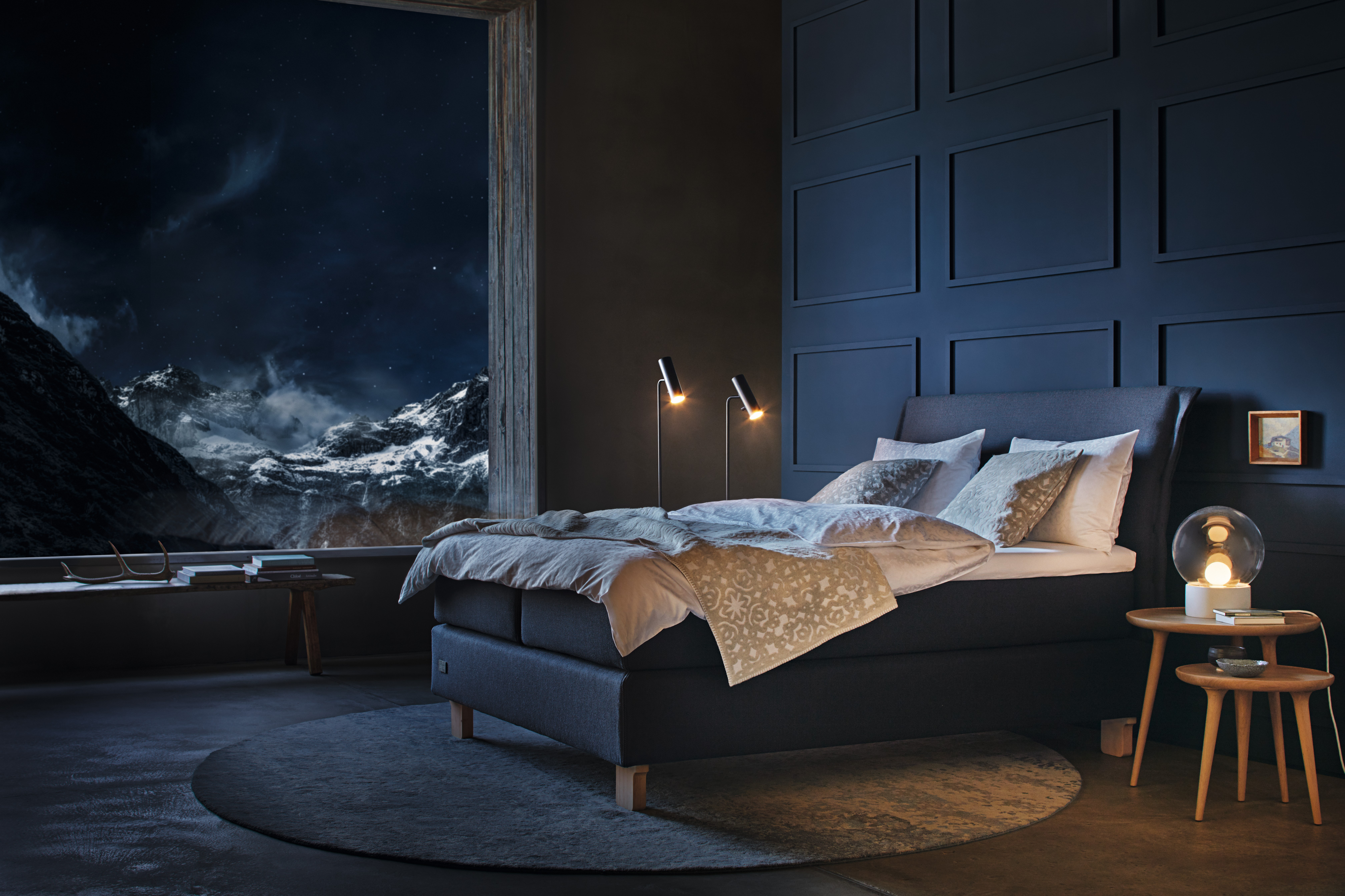 Boxspringbett Classic Bico/ Farbe: / Masse (BxT) :180,00x208 cm