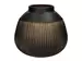 Vase Dunkelbraun Geschliffen H: 25 cm Kersten / Farbe: Dunkelbraun