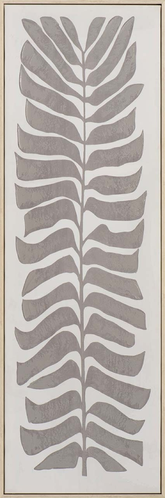 Bild mit Rahmen Dark Leaves image LAND