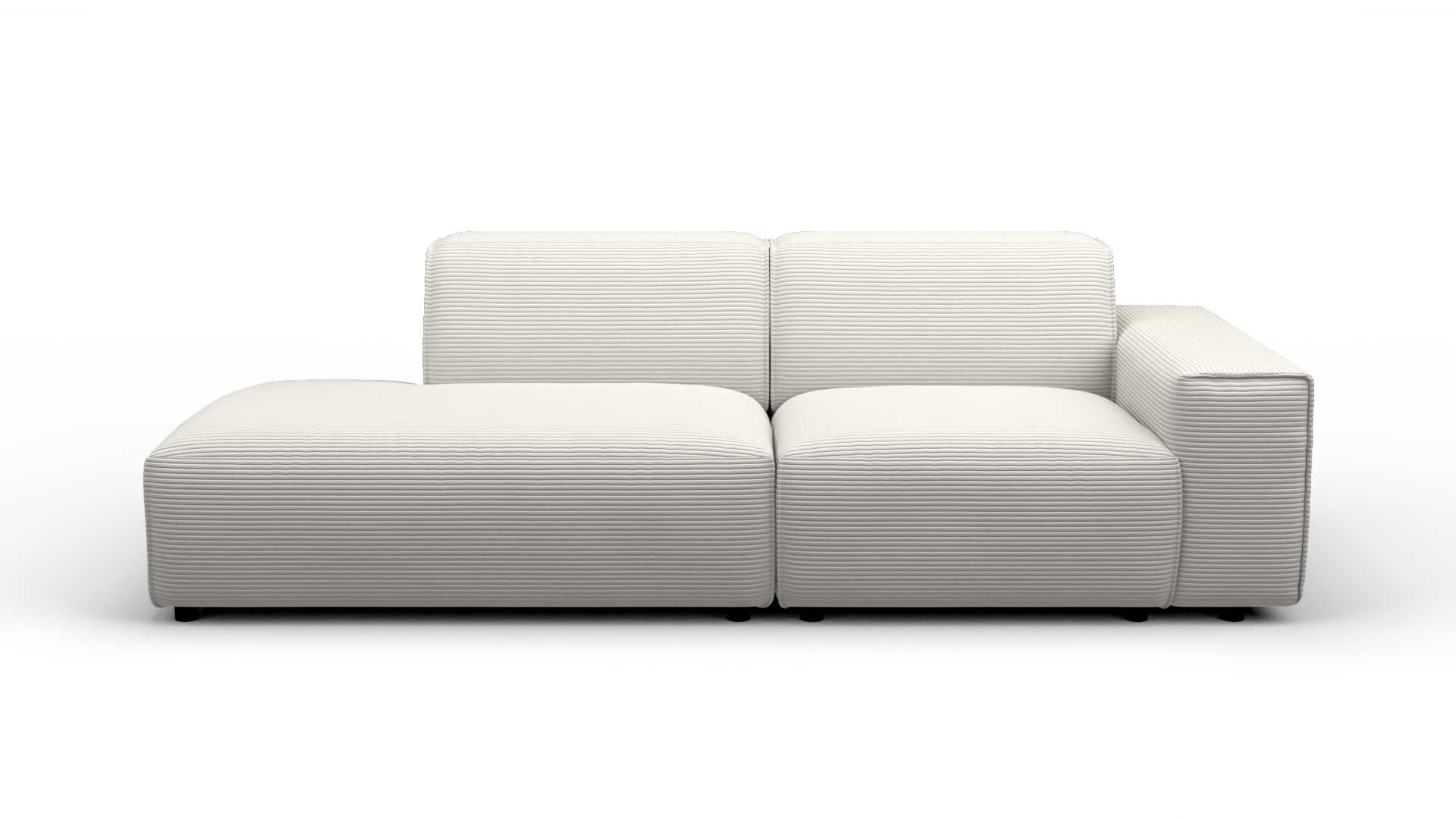 Sofa Venus Sleep UrbanDesign / Farbe: White / Bezugsmaterial: Stoff