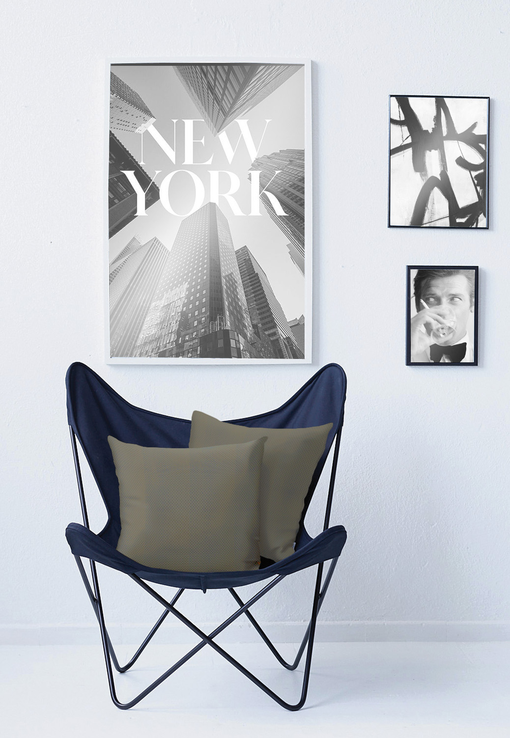 Kissenhülle Miles Olive 45x45 cm Apelt / Farbe: