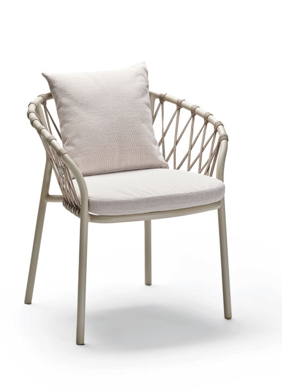 Gartenstuhl Klis Stern / Farbe: Vanille