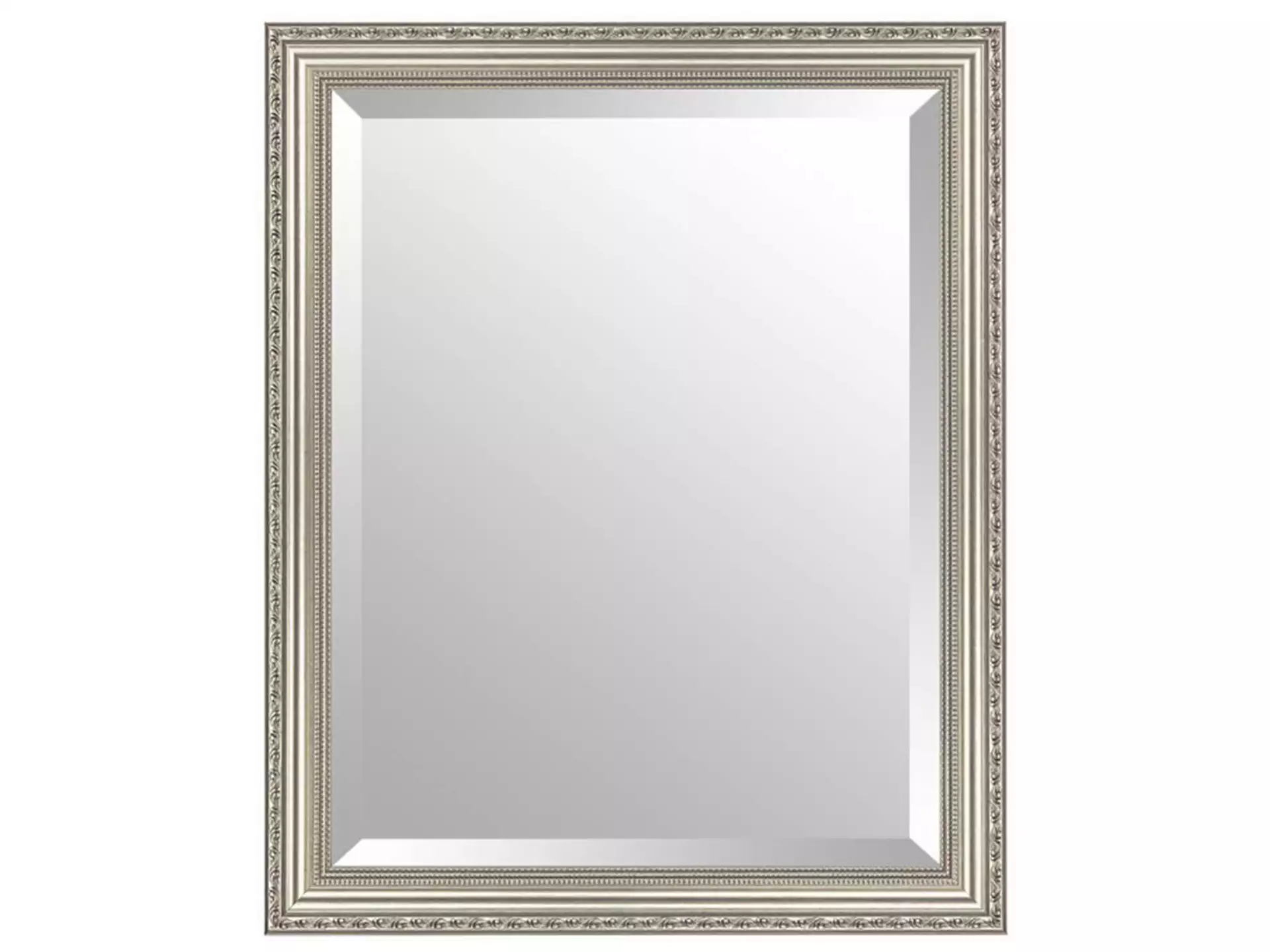 Spiegel Andrea Silber Len-Fra/ Farbe: Silber / Masse (BxH) :49,00x139,00 cm