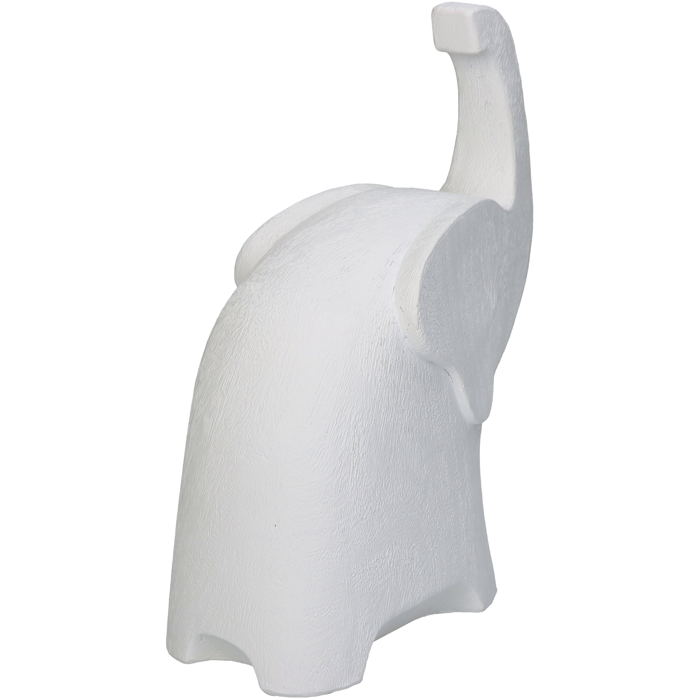 Objekt Elefant, Weiss H: 21 cm Kersten