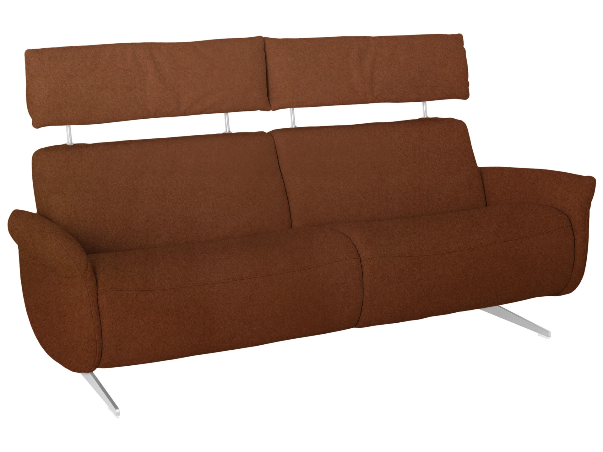 Sofa Chester Basic B: 206 cm Himolla / Farbe: Kaffee / Material: Stoff Basic