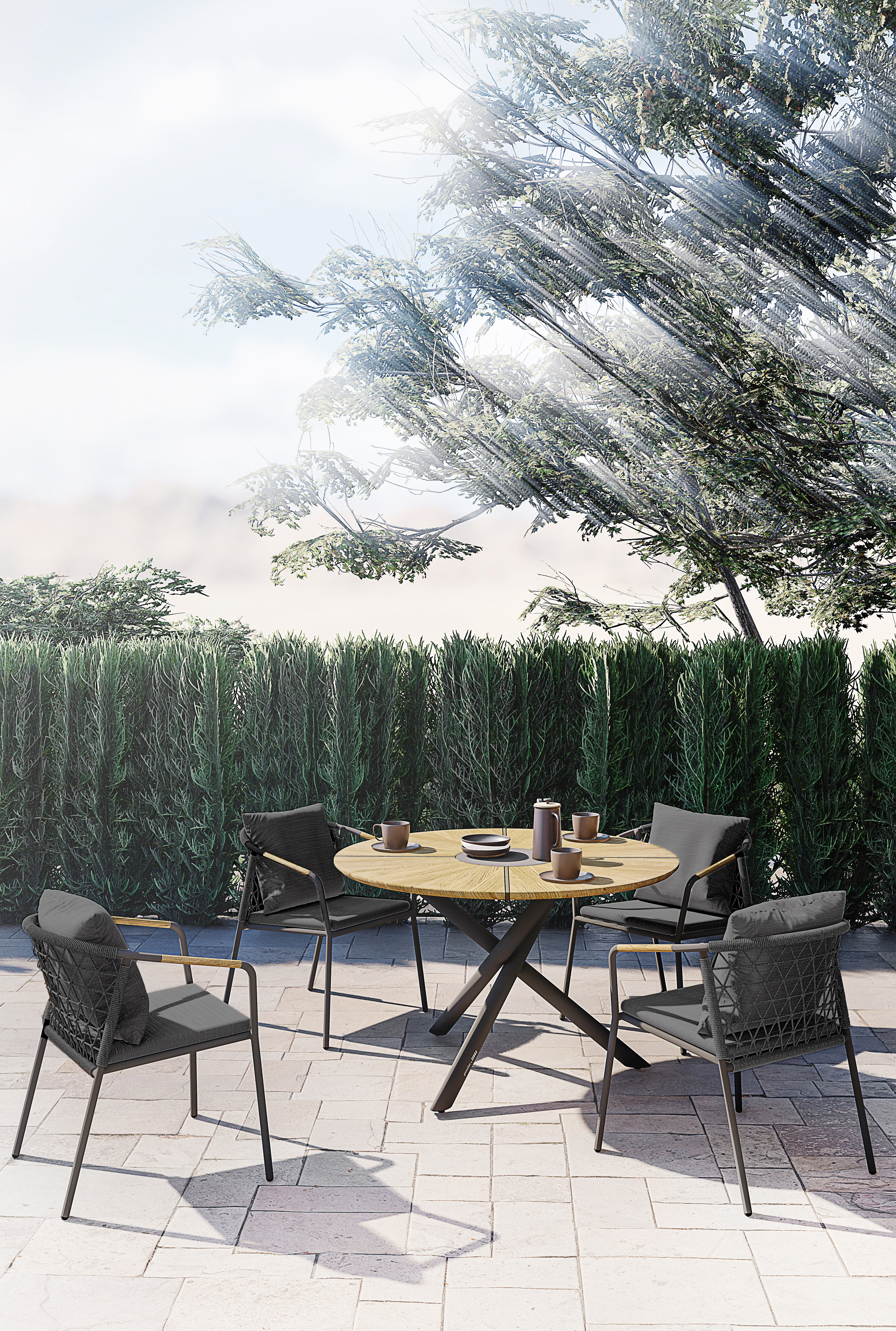 Gartensessel Rexa Blaser und Trösch / Farbe: Anthrazit