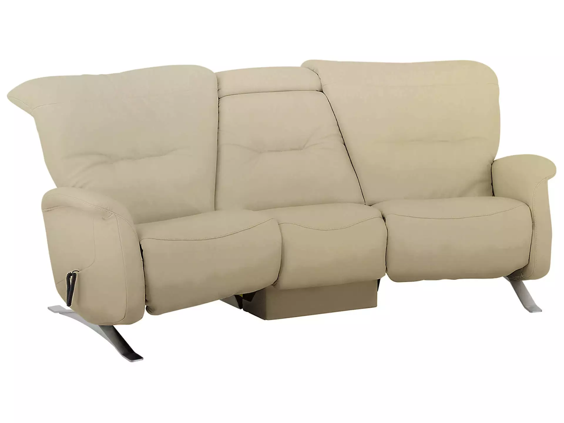 Sofa Calea Basic Himolla / Farbe: Marmor / Material: Leder Basic