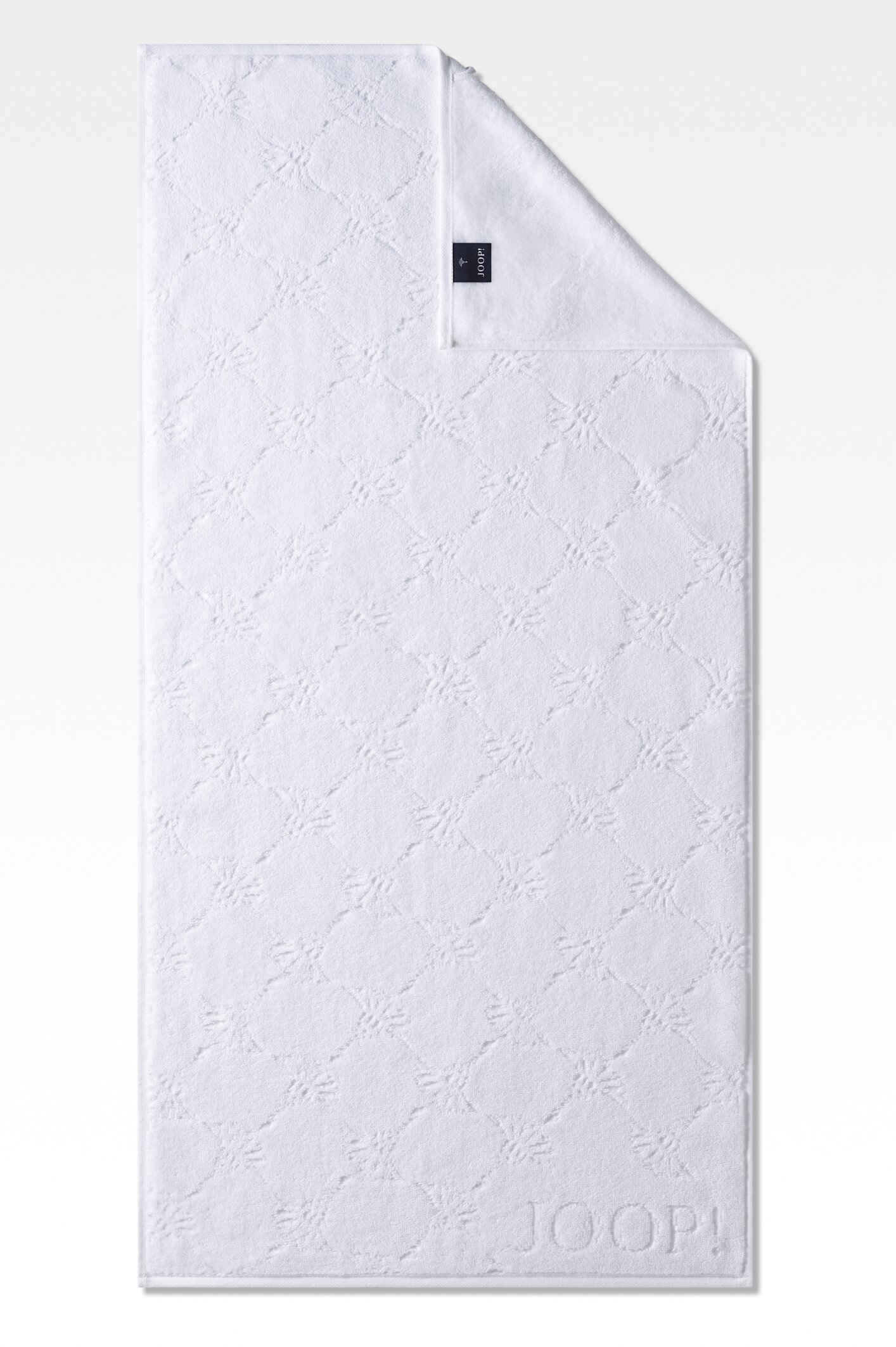 Handtuch Uni Cornflower, 50 x 100 cm von Joop / Farbe: Weiss