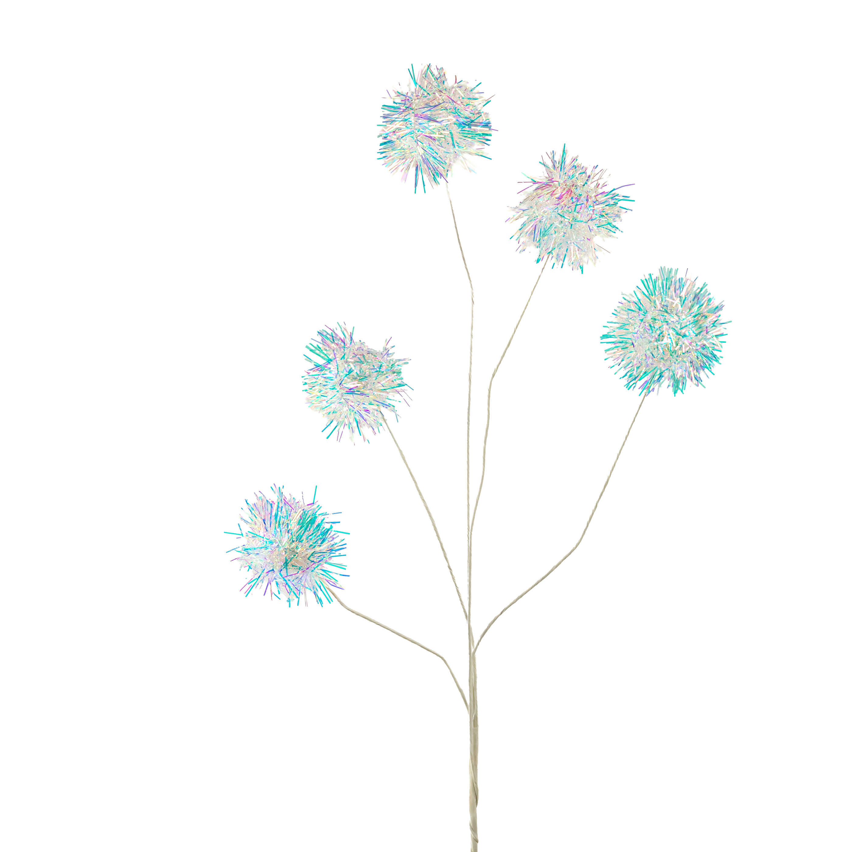 Kunstblume-Distelzweig H: 75 cm-Decofinder
