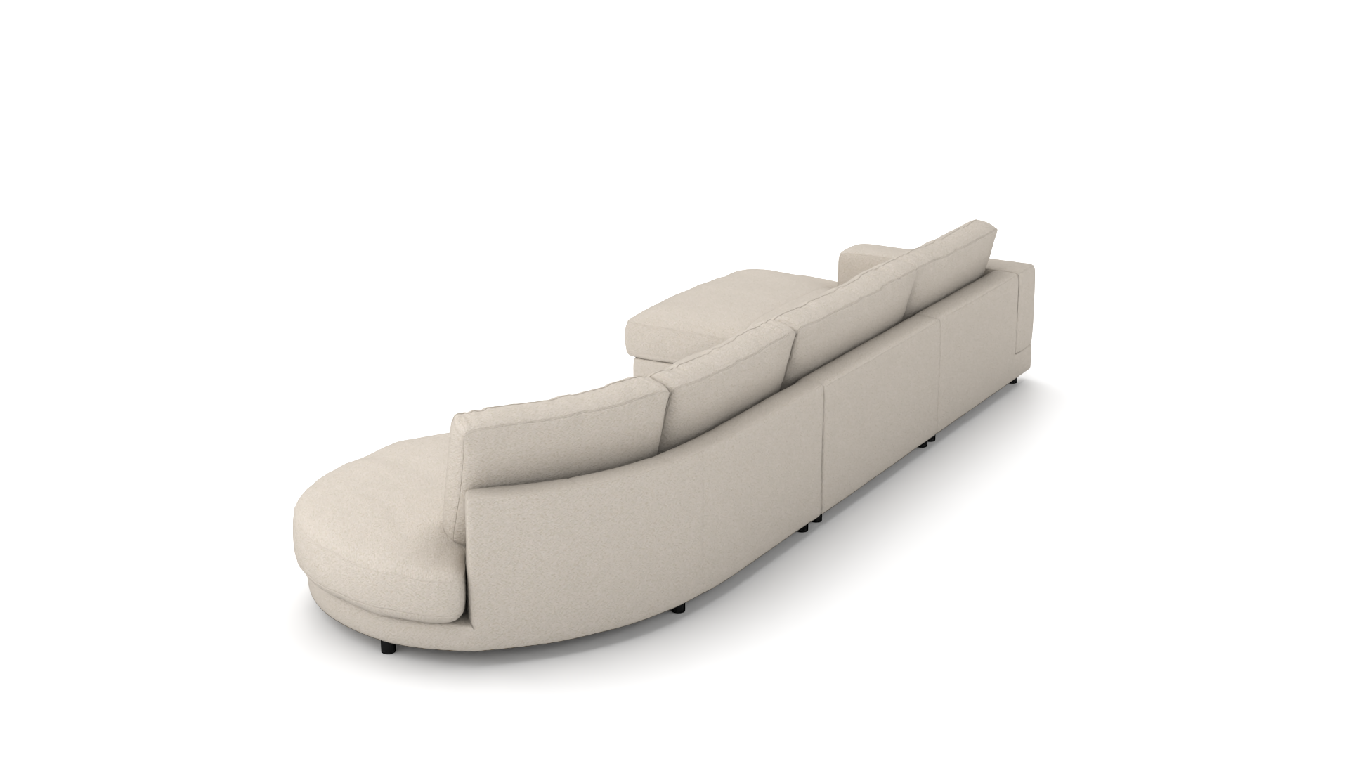 Ecksofa #3 Jupiter links Candy - UrbanDesign/ Farbe: