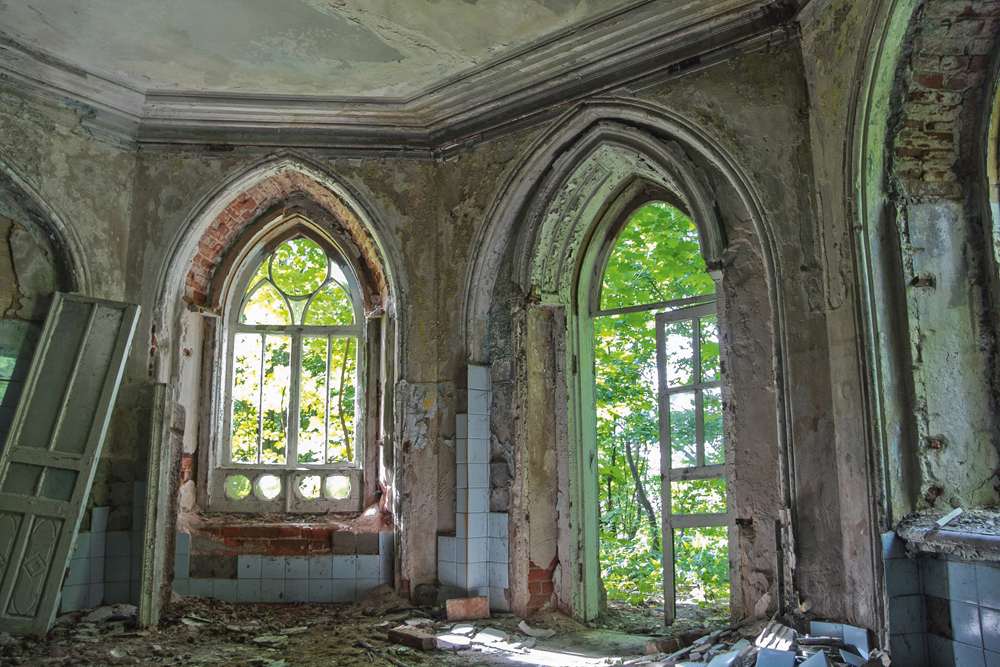 Alubild-Lost Place Salon-image LAND