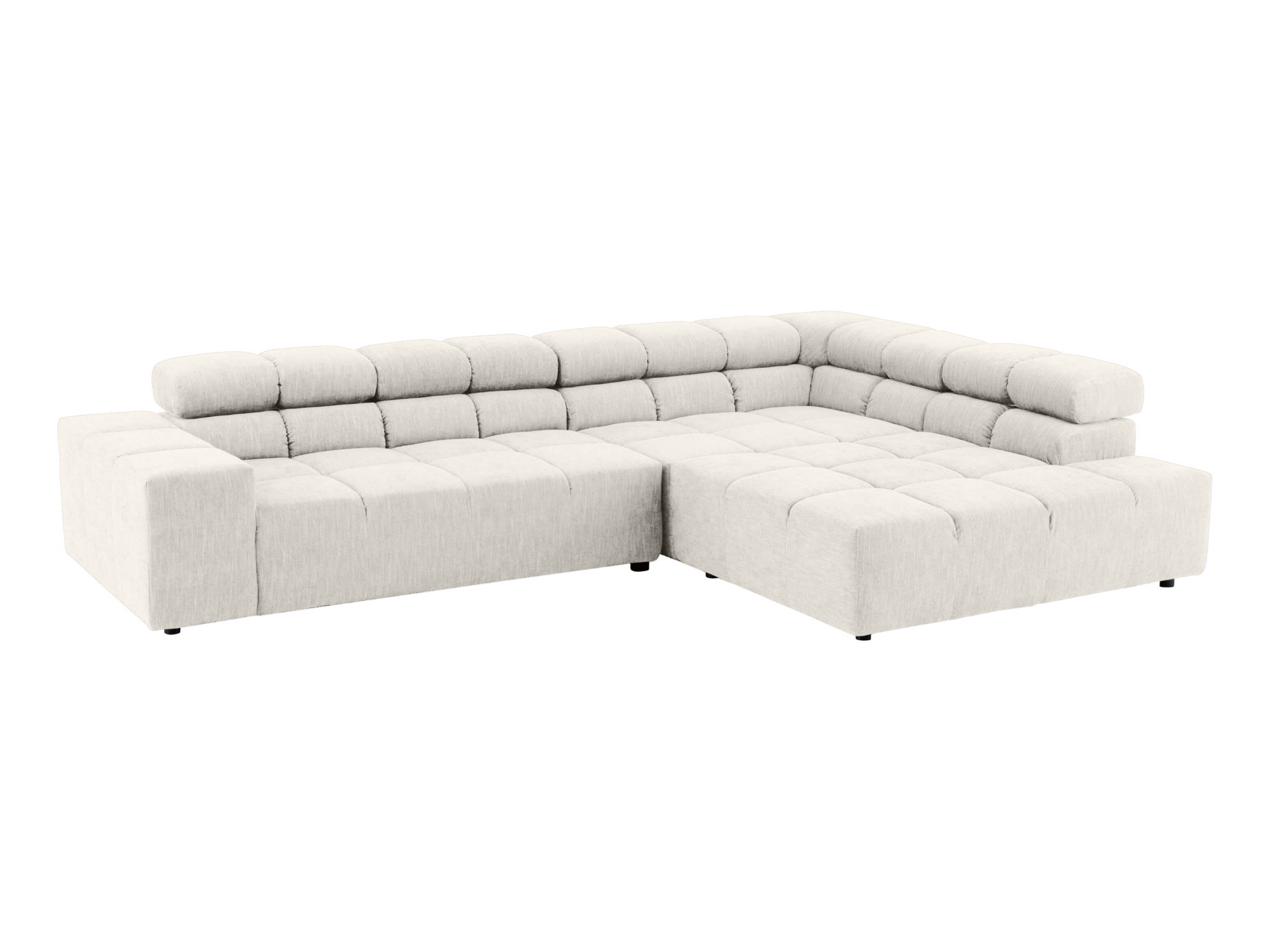 Corner sofa Otawa Basic Candy / Colour: Nature / Material: Basic fabric