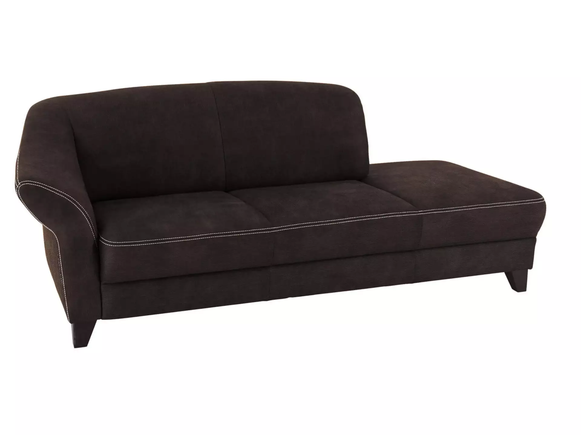 Liegesofa Klosters Basic Ponsel / Farbe: Anthrazit / Material: Stoff Basic