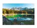 Digitaldruck auf Acrylglas Idyllischer Bergsee image LAND / Grösse: 120 x 80 cm