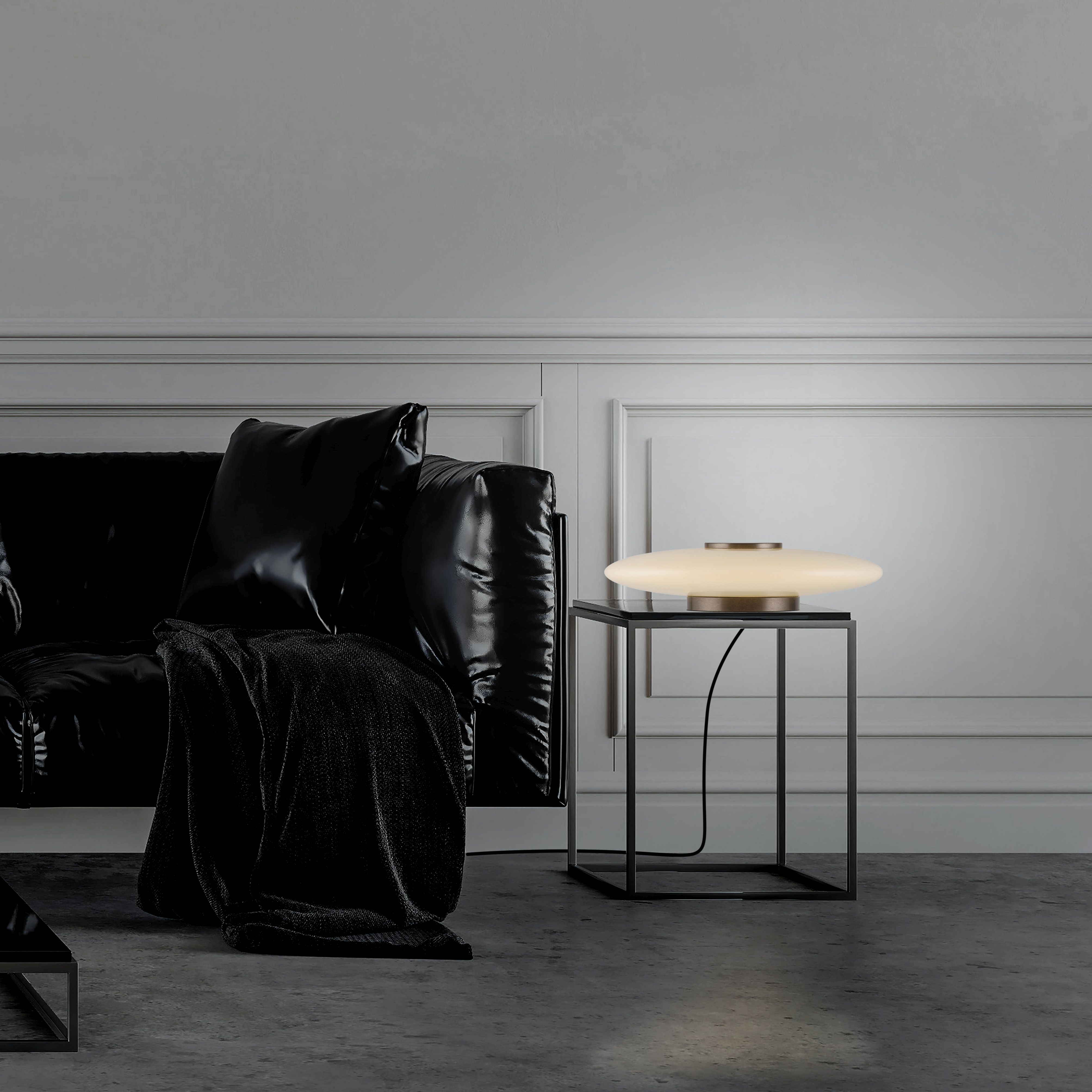 Tischlampe Prismatic Glow H: 9 cm Ribaglob