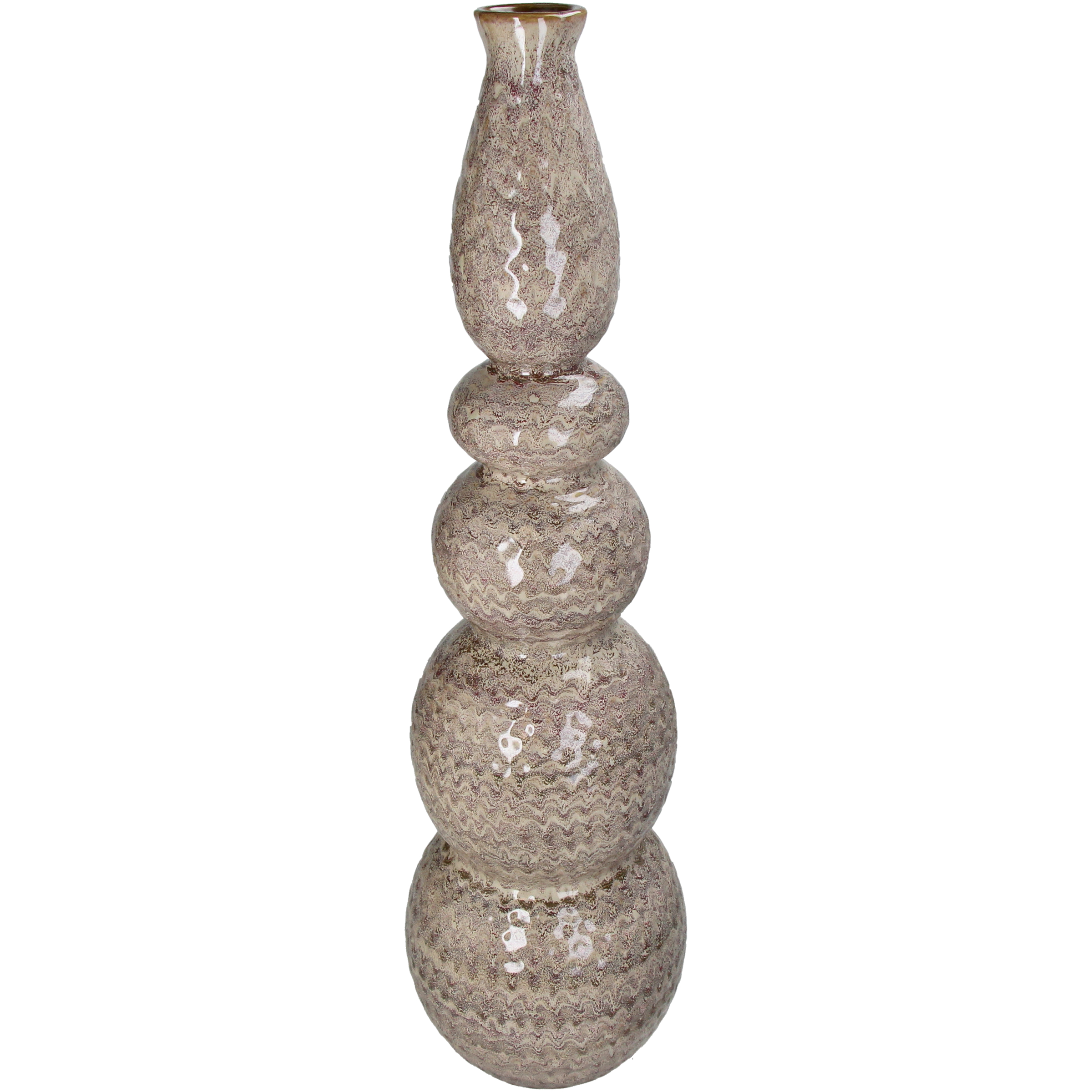 Vase Keramik, Sand H: 61 cm Kersten