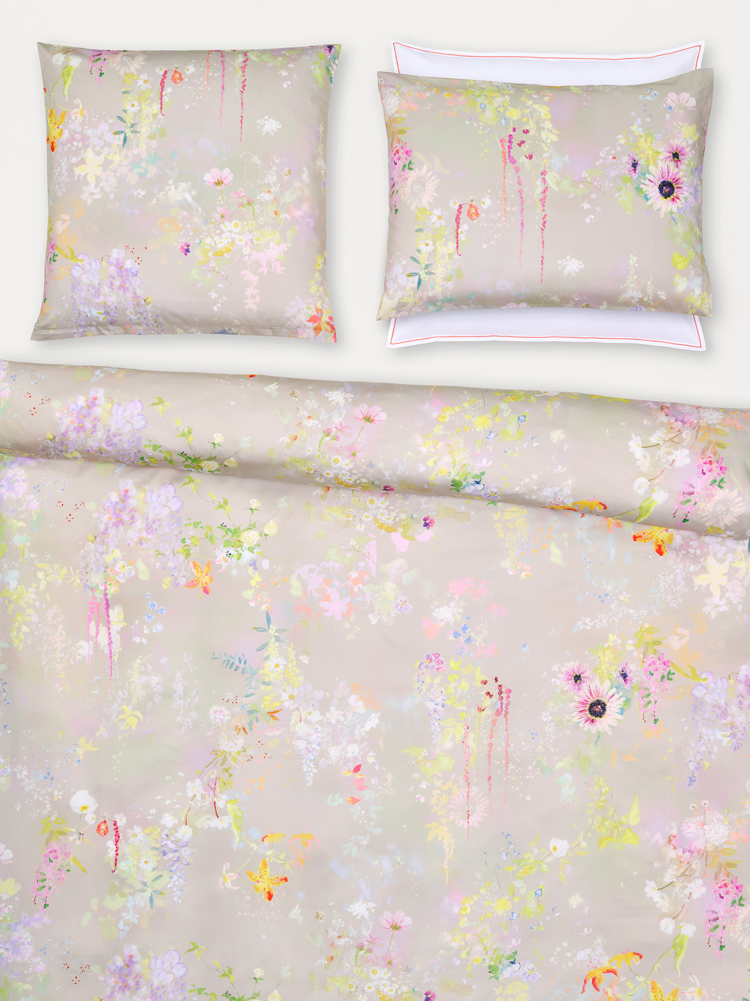 Fischbacher Christian & Co. AG Bettwäsche Satin Mystic Garden  | Schubiger Möbel