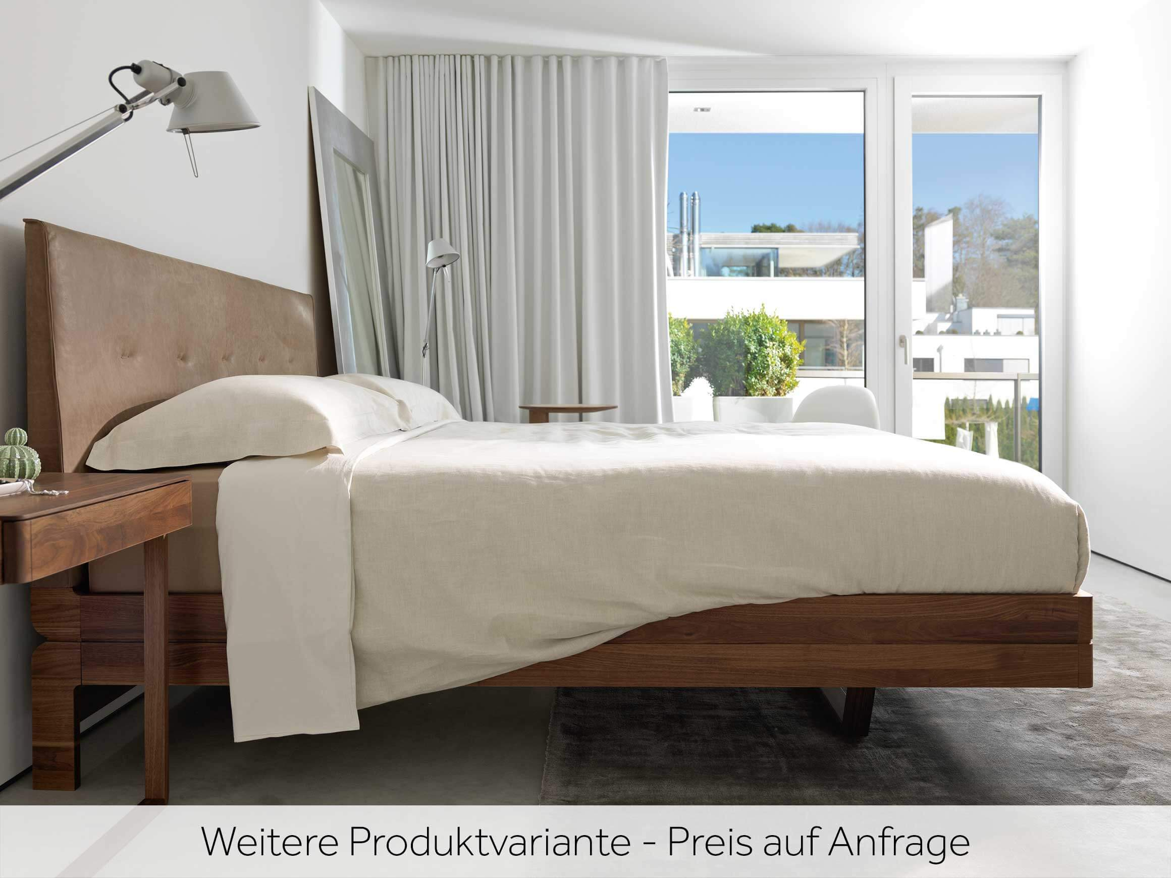 Bett Float Team 7 / Farbe: Holzfarbig / Material: