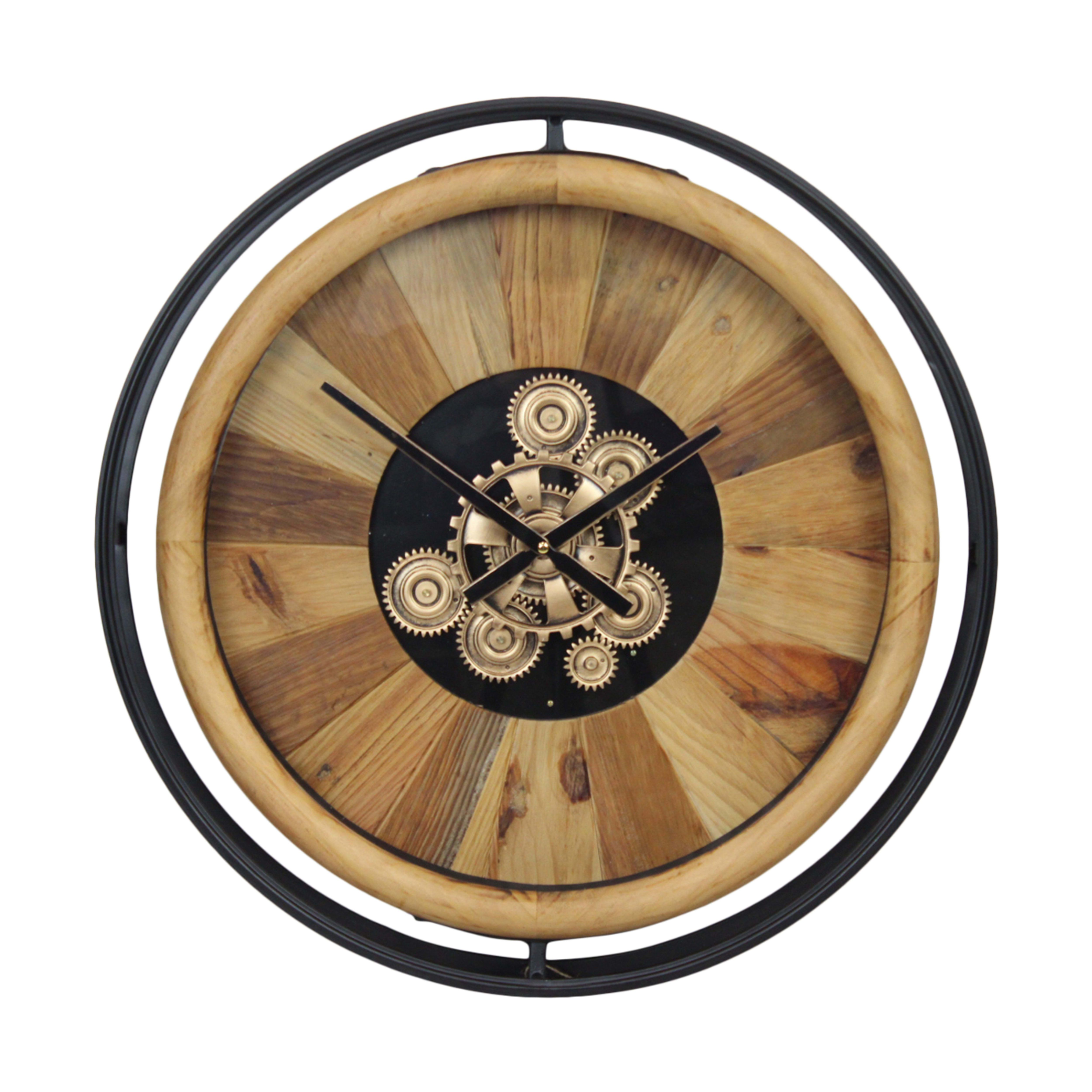 Uhr Kiefernholz Decofinder