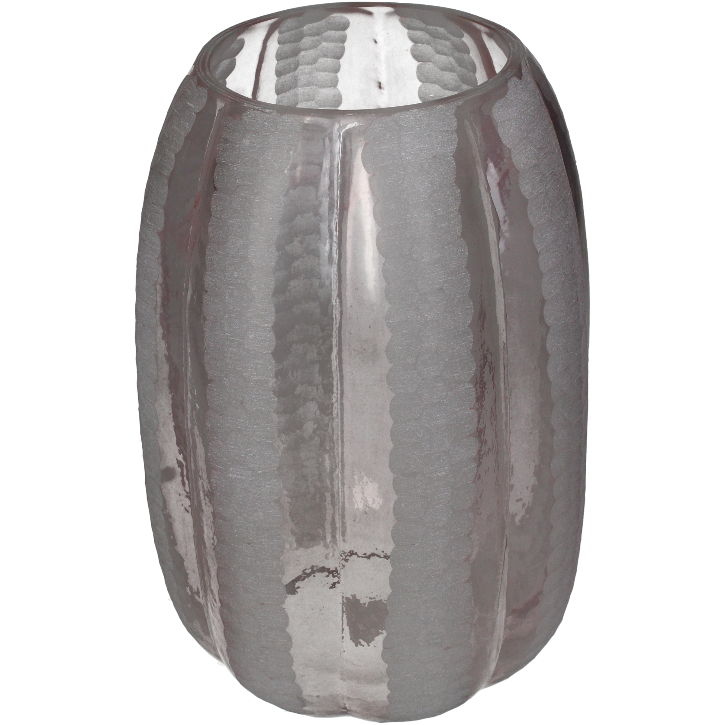 Vase Glas, Rosa H: 28 cm Kersten