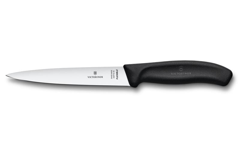Filetiermesser Swiss Classic, Schwarz, 16 cm Von Victorinox Alltron / Farbe: Schwarz