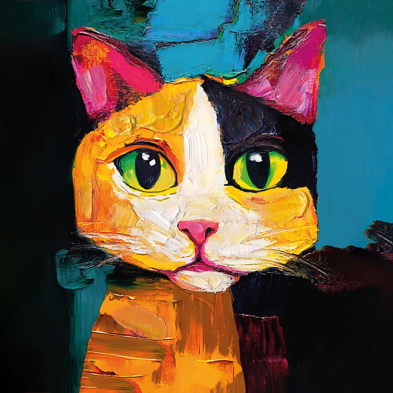 Gemälde-Kitty-image LAND