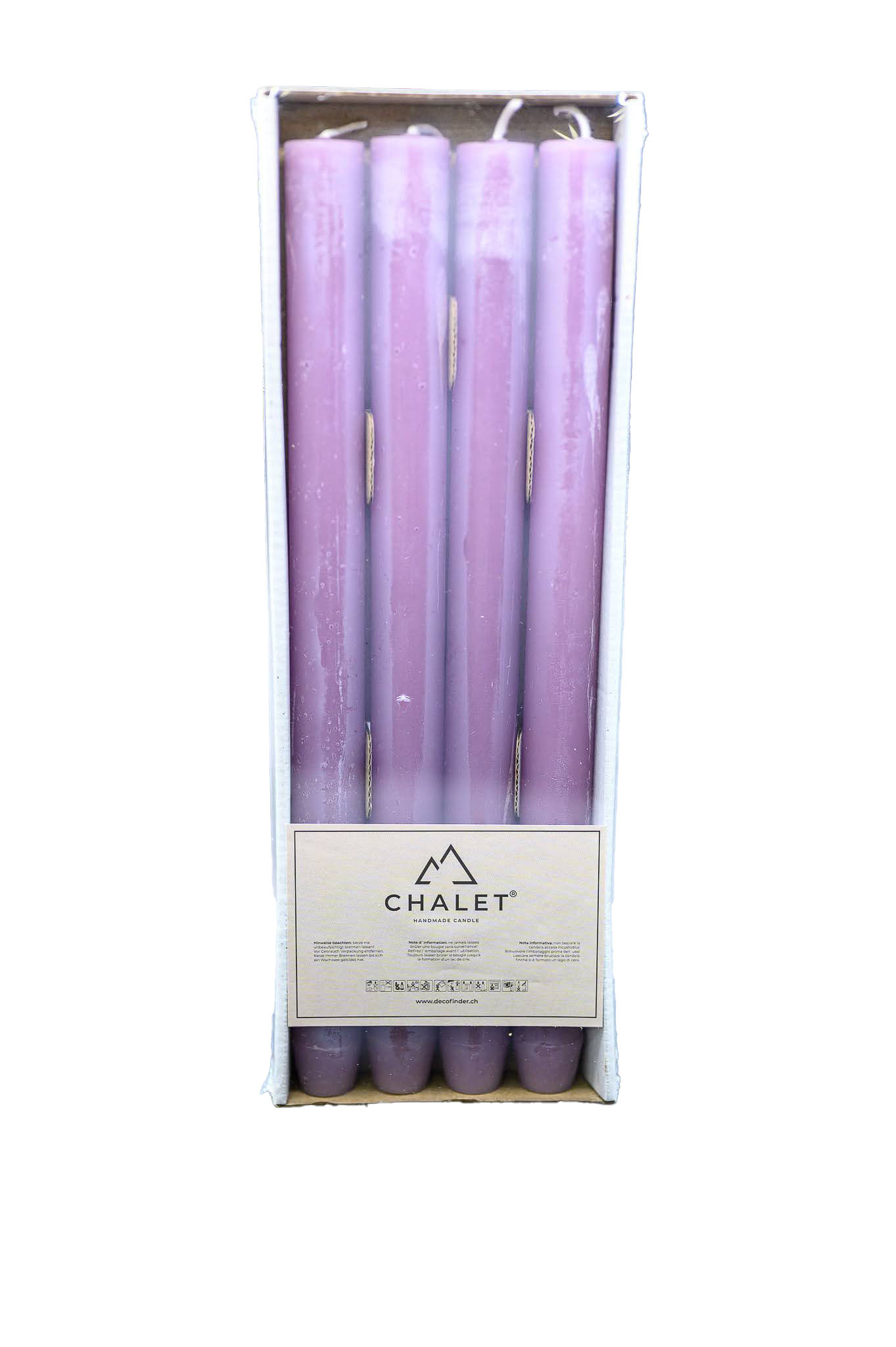 Stabkerze Malve 27cm Decofinder
