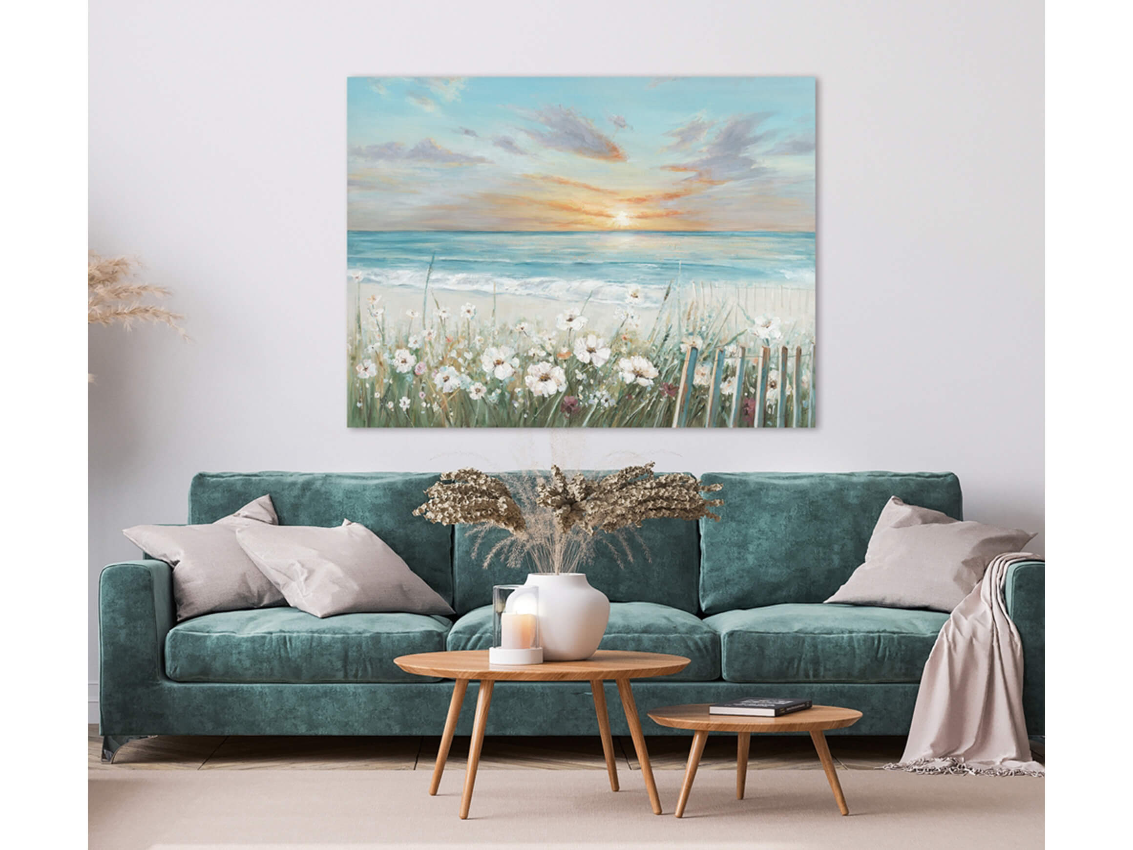 Craft Buddy Diamant-Malset „Delfin-Sonnenaufgang“ – 30x30 Cm, Mit Allem Zubehör