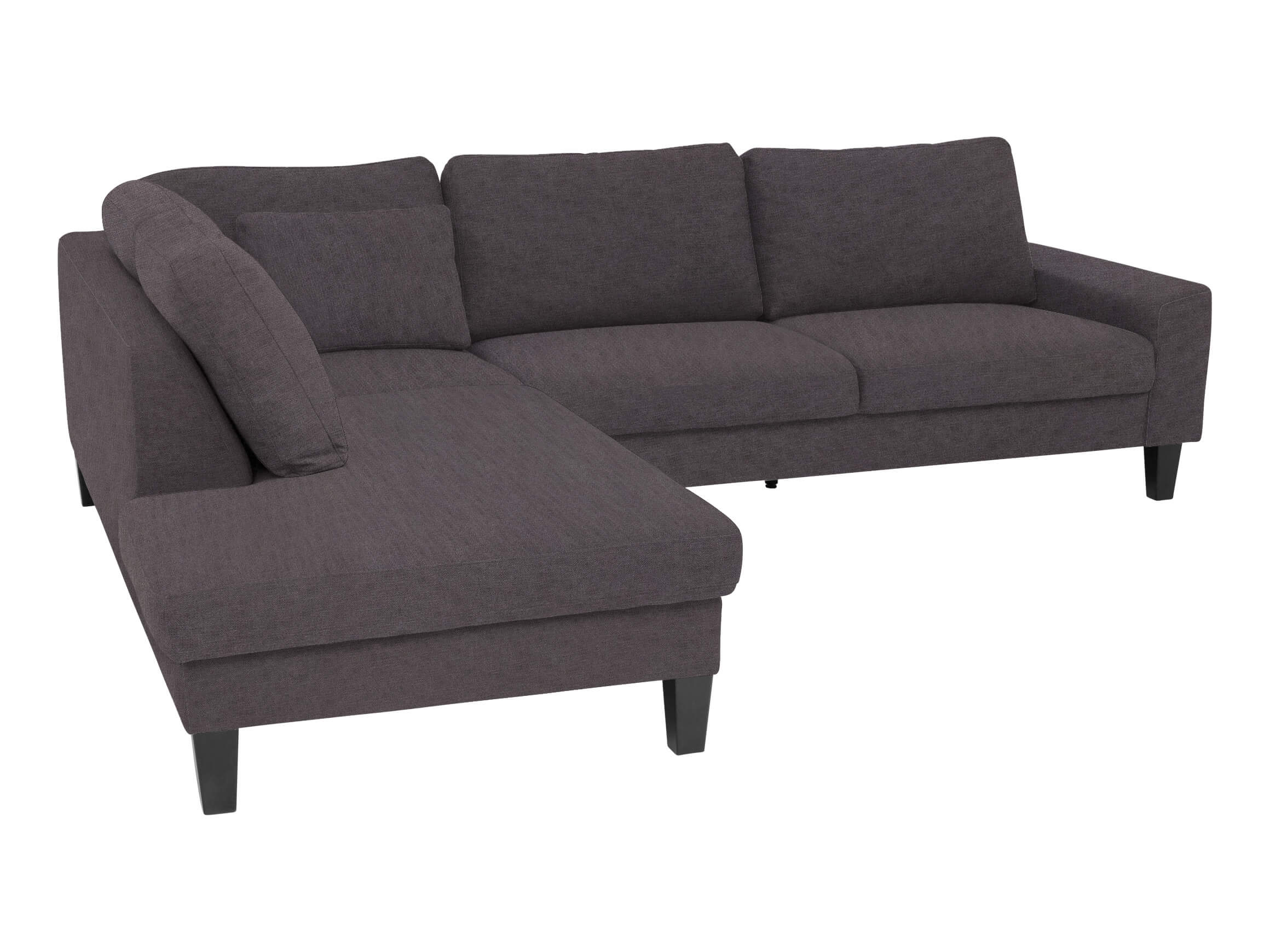 Ecksofa Interims Basic Candy / Farbe: Steel / Material: Stoff Basic