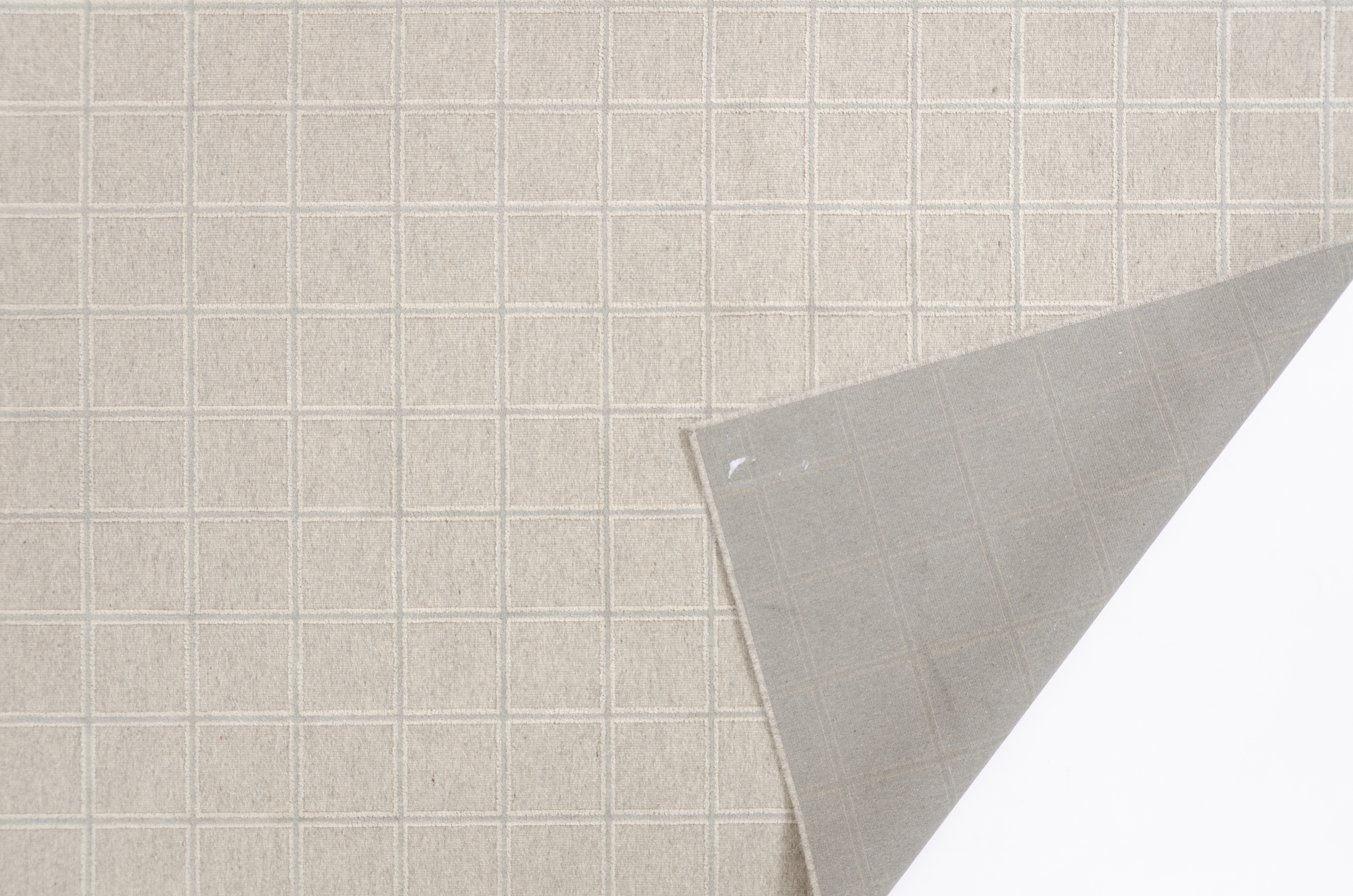 Moderner Maschinenteppich Mecano 2 Negra/ Farbe: Grau / Masse (BxT) :160x230 cm