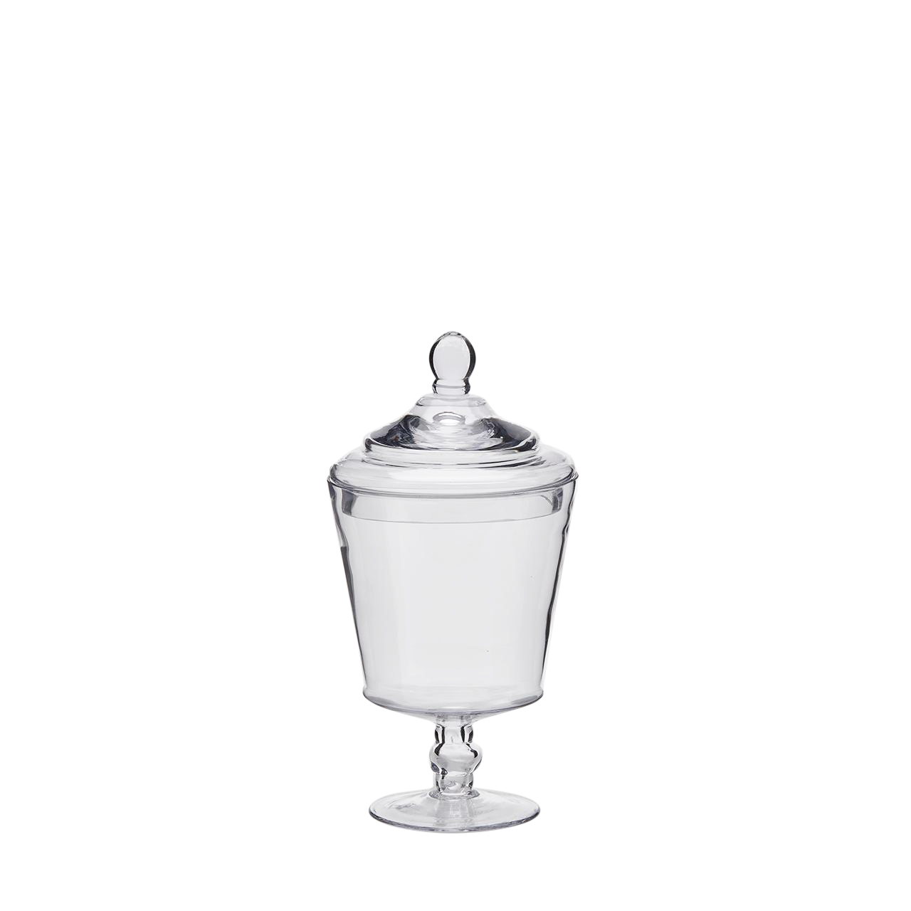 Bonboniere Goblet with Lid, Glass Edg