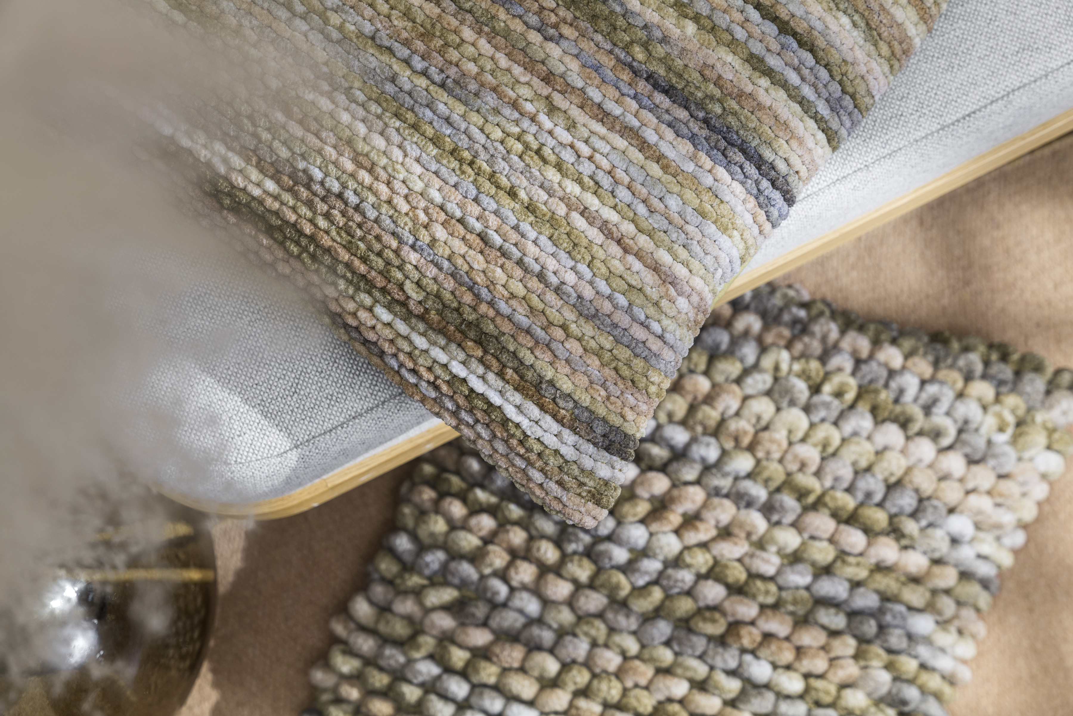 Kissenhülle Mateo, Bunt 45x45 cm Magma / Farbe: