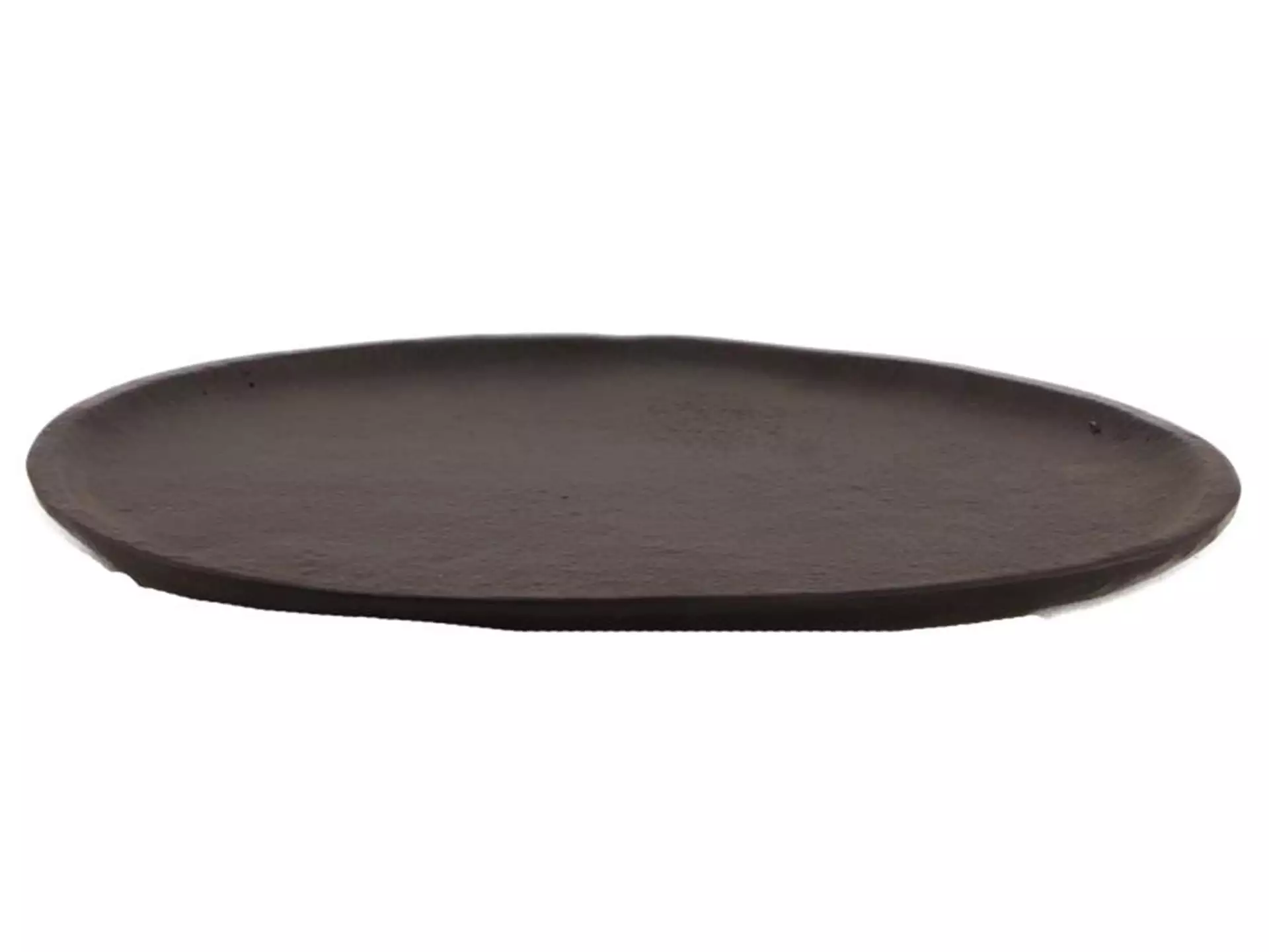 Tablett Oval Schwarz B: 22 cm Dijk